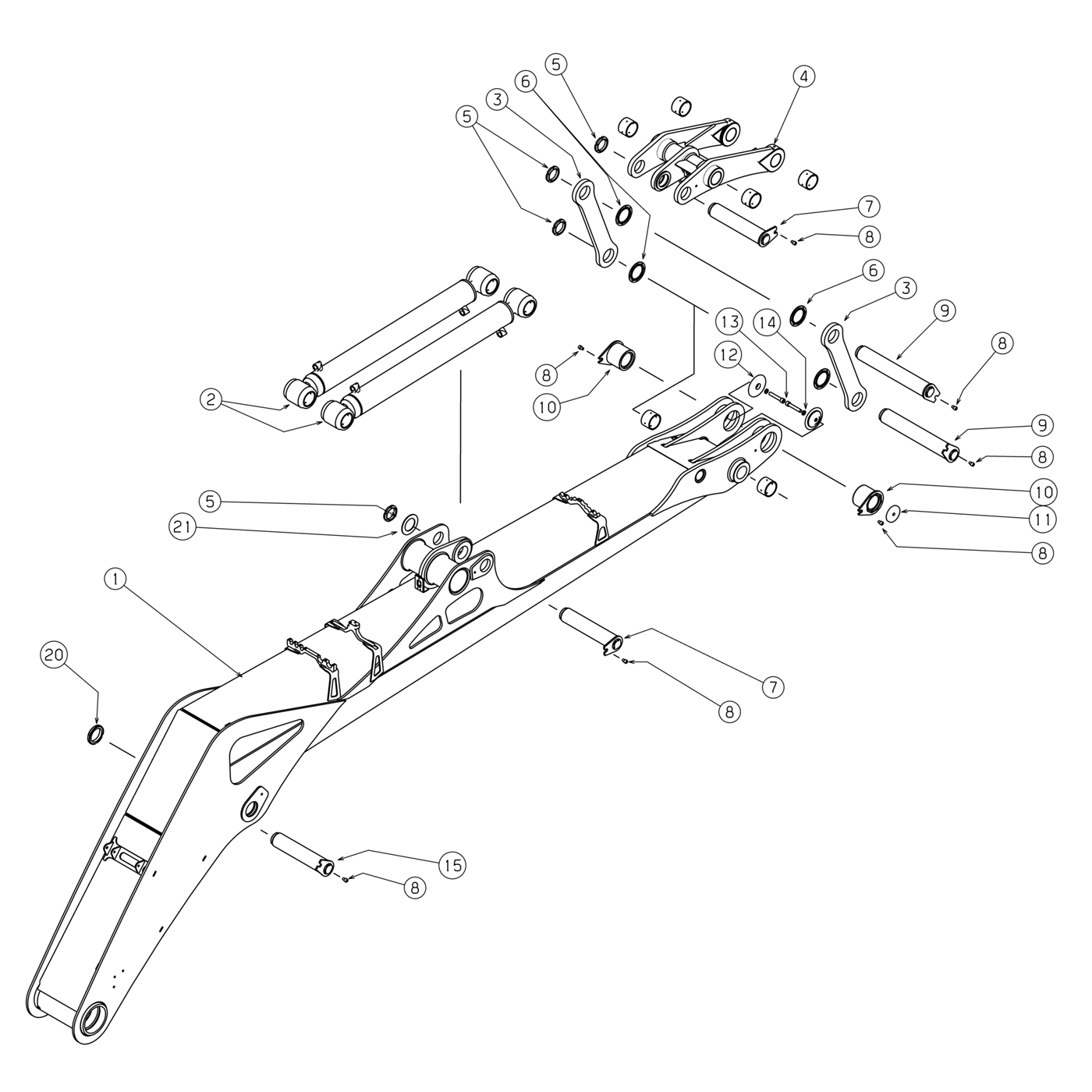 фотография Рычаг 5079517 от интернет-магазина sp.parts