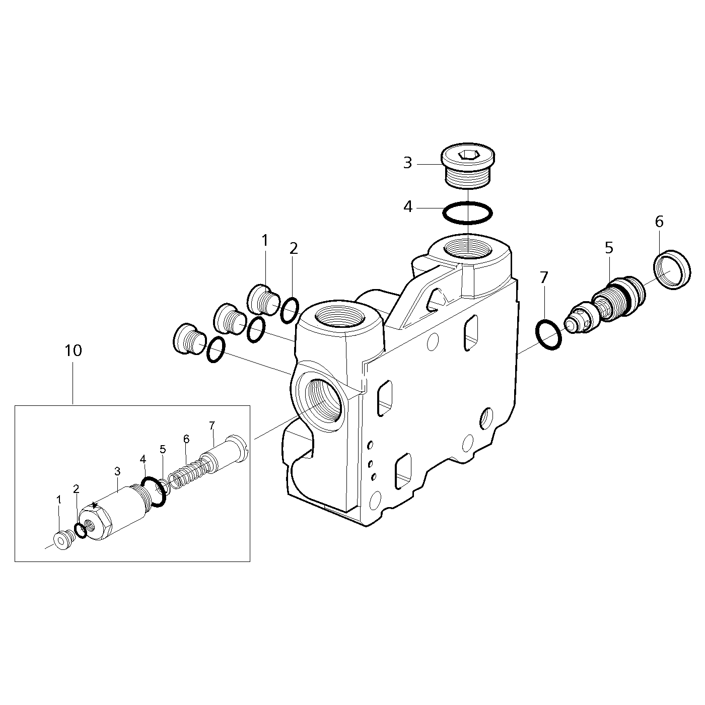 фотография Предохранительный клапан 5066081 от интернет-магазина sp.parts