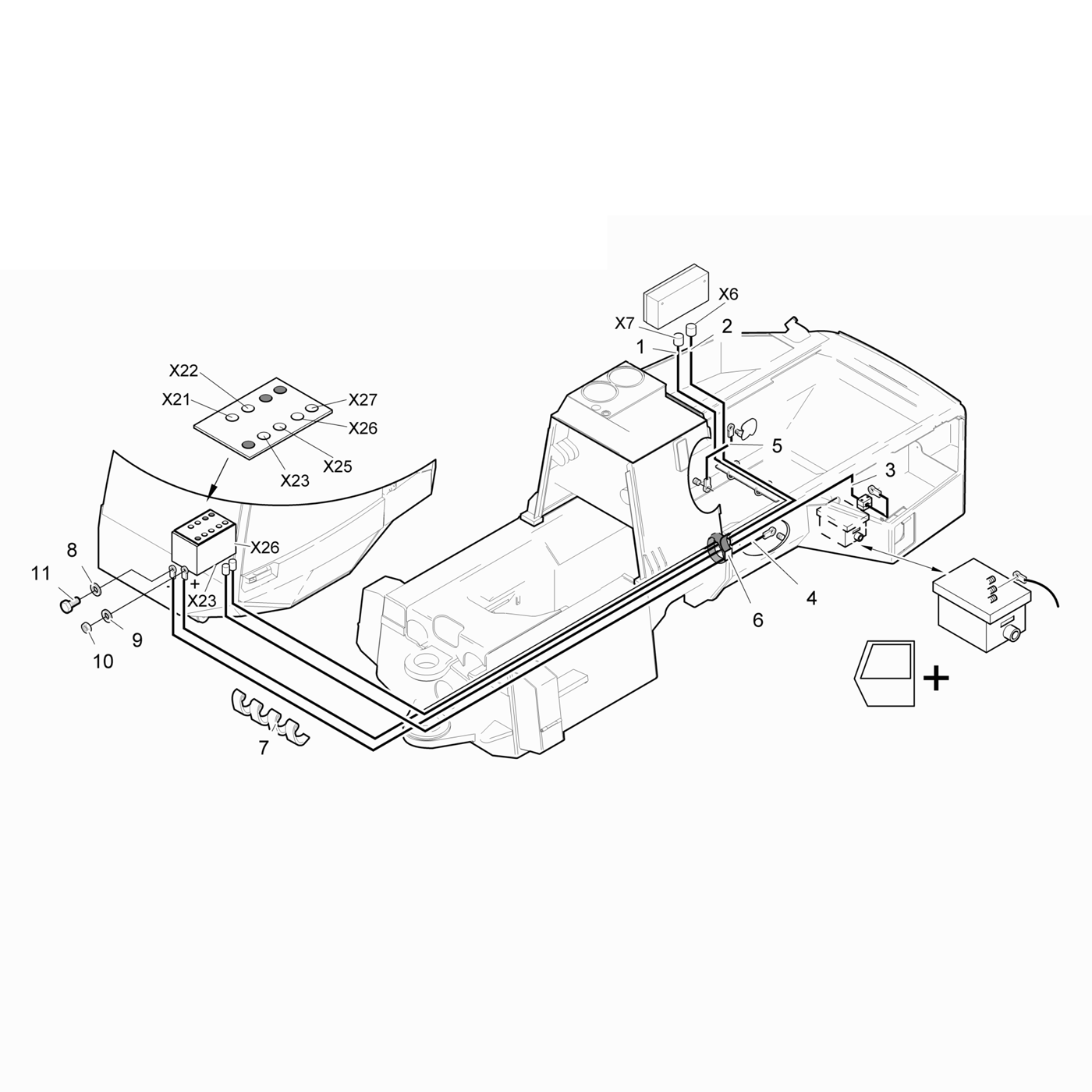 фотография Проводка 5077651 от интернет-магазина sp.parts