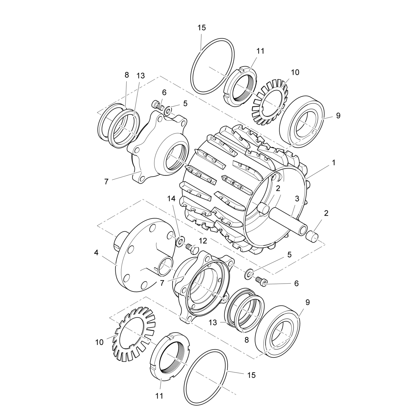 фотография Корпус подшипника 5226208 от интернет-магазина sp.parts