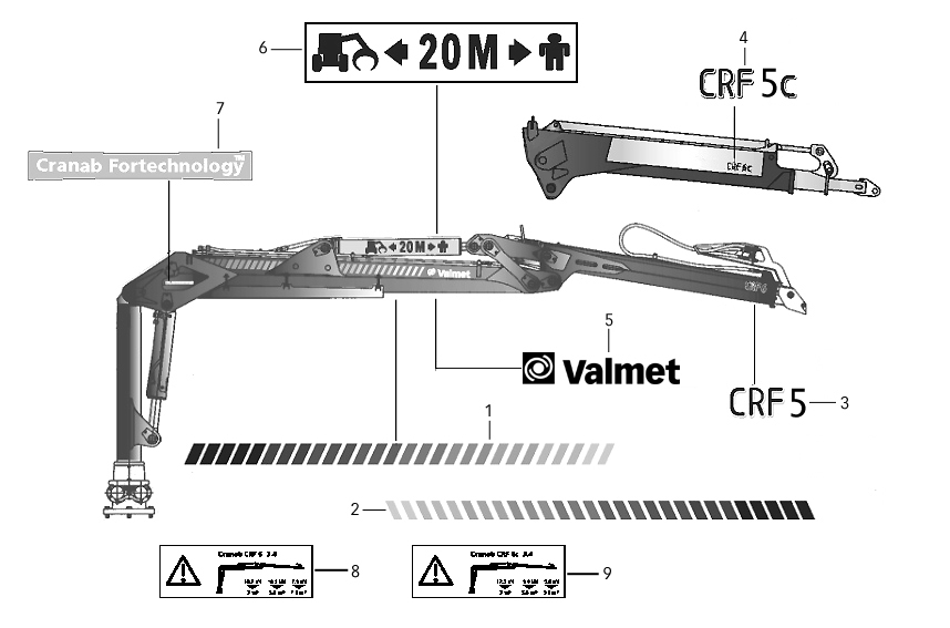 фотография Табличка с информацией о нагрузке 4663851 от интернет-магазина sp.parts