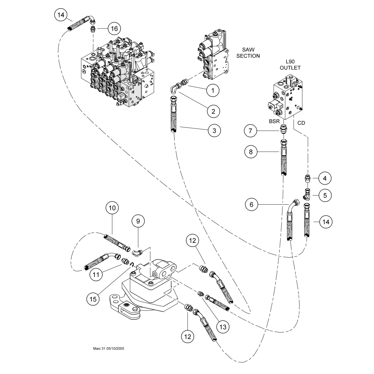 фотография гидравлические ниппель 830047 от интернет-магазина sp.parts