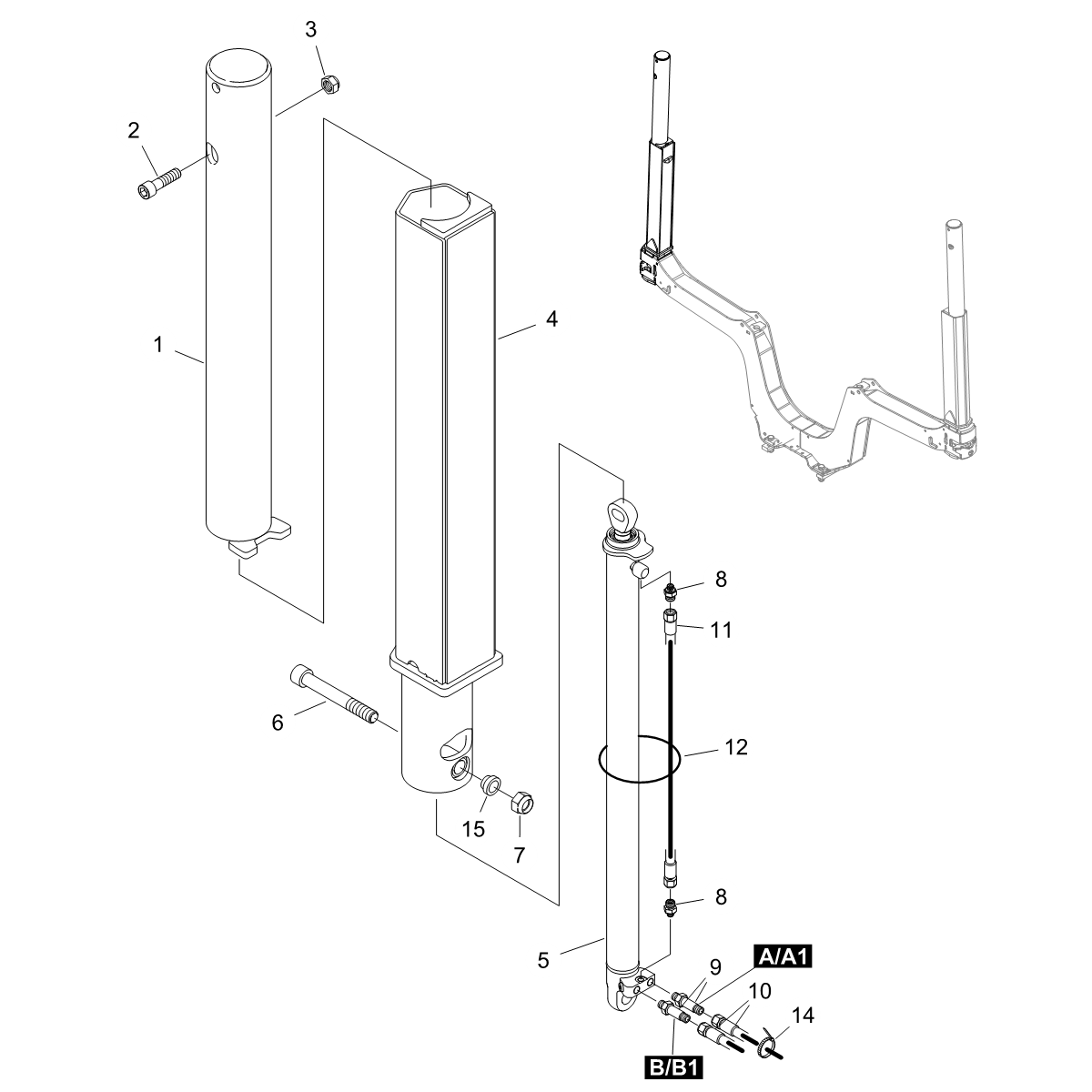 фотография Гидравлический шланг 5244623 от интернет-магазина sp.parts