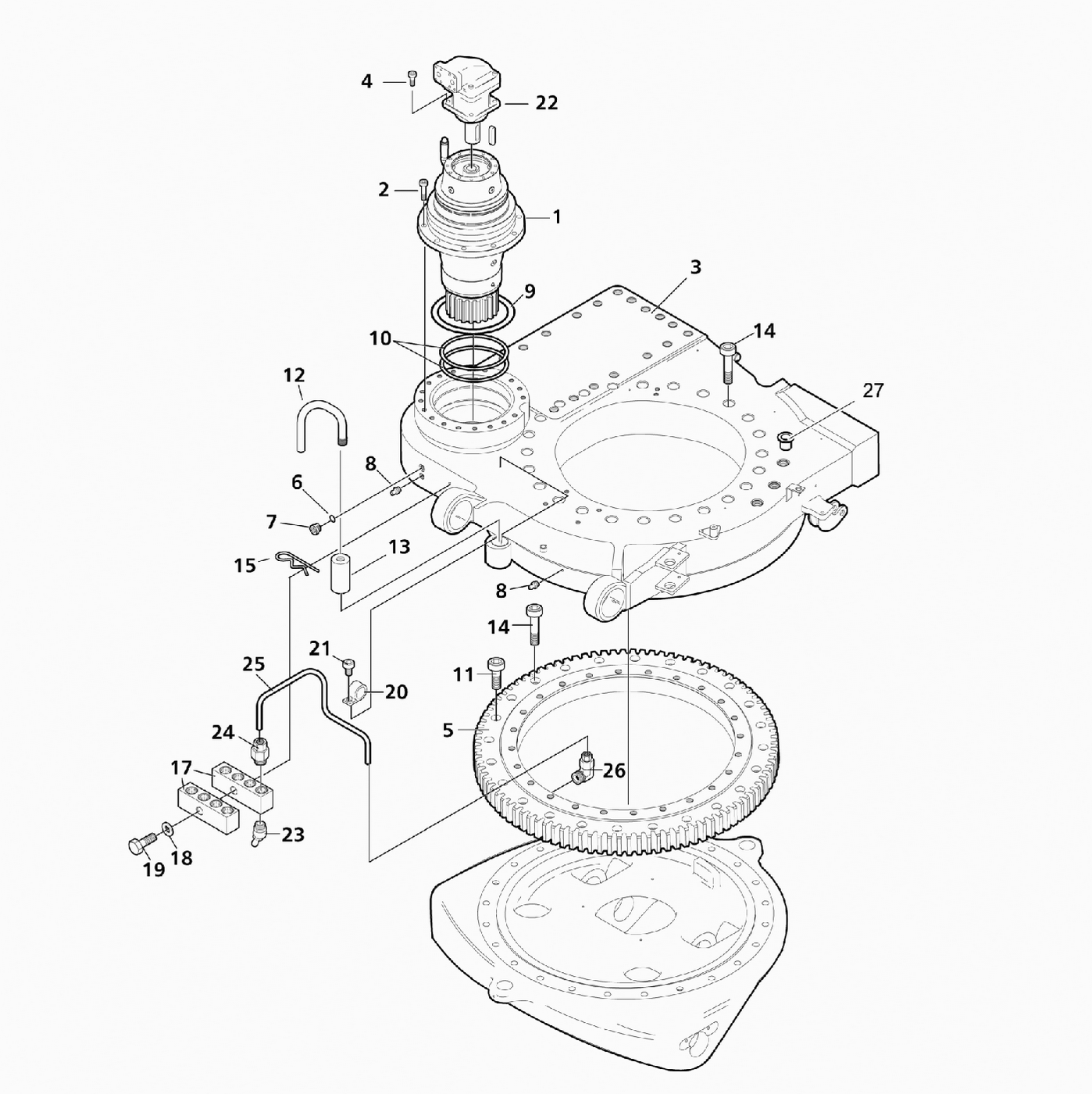 фотография Поворотная платформа 5069982 от интернет-магазина sp.parts