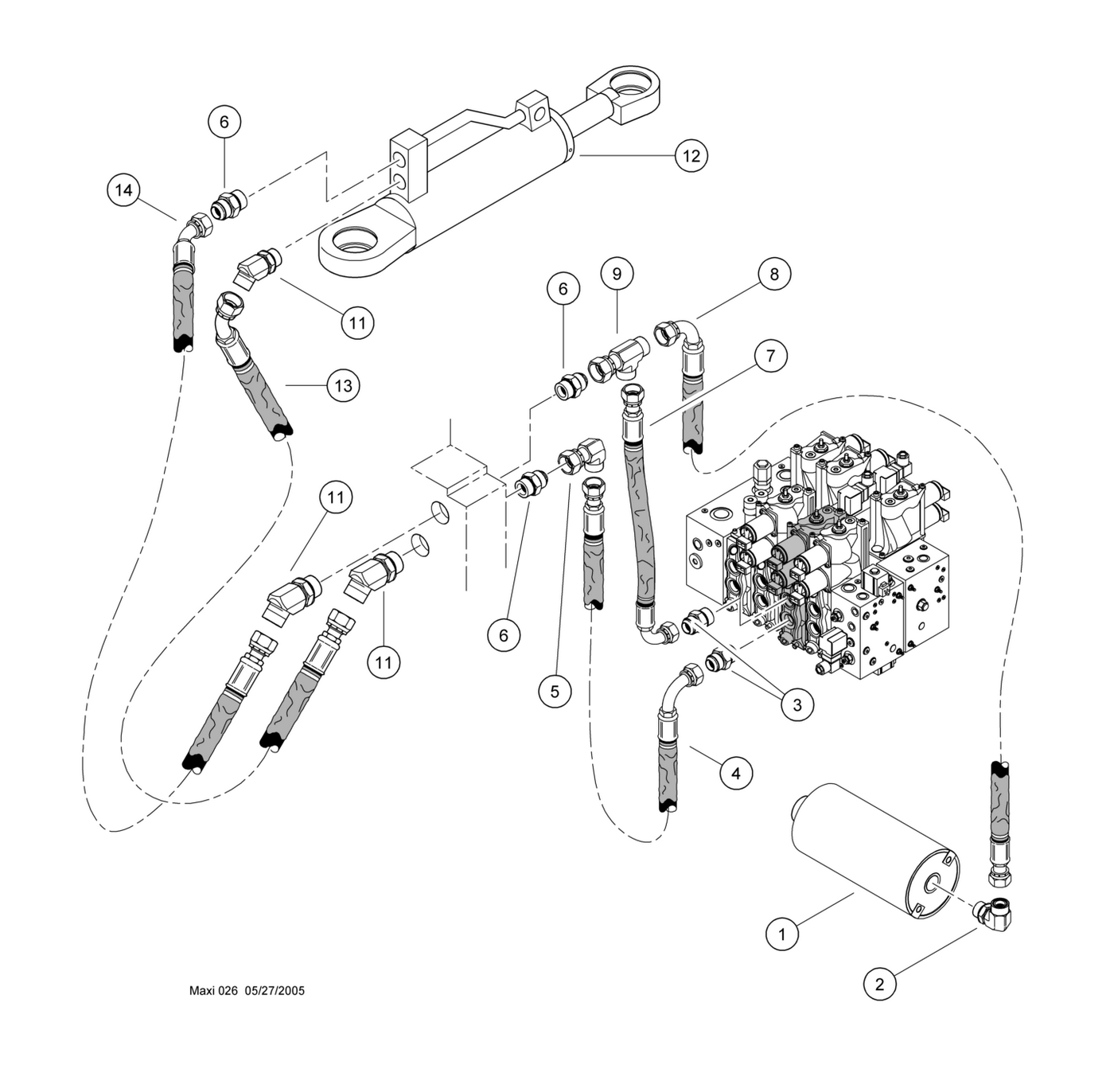 фотография Узел шланга 10302006 от интернет-магазина sp.parts