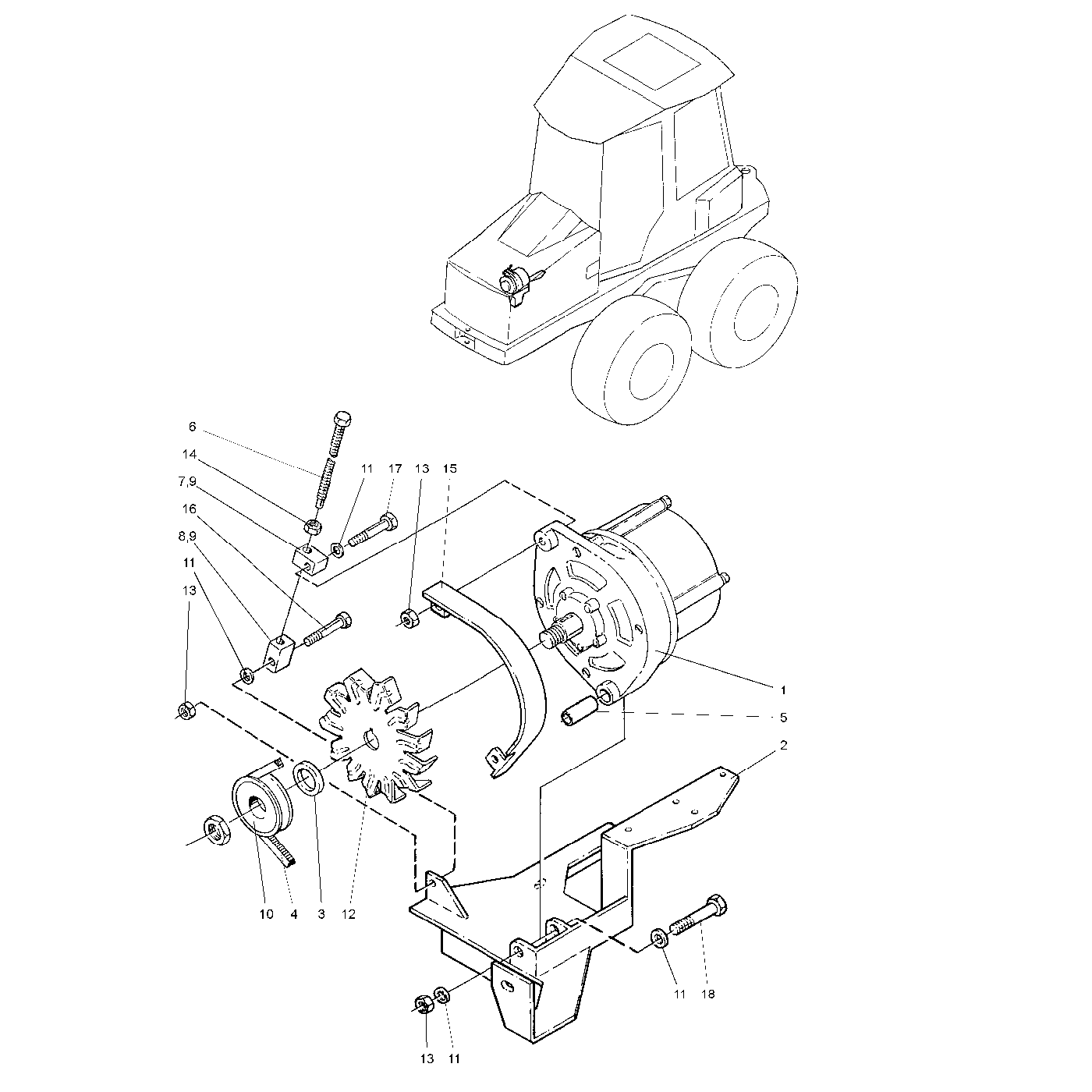 фотография Клиновой ремень 5030946 от интернет-магазина sp.parts