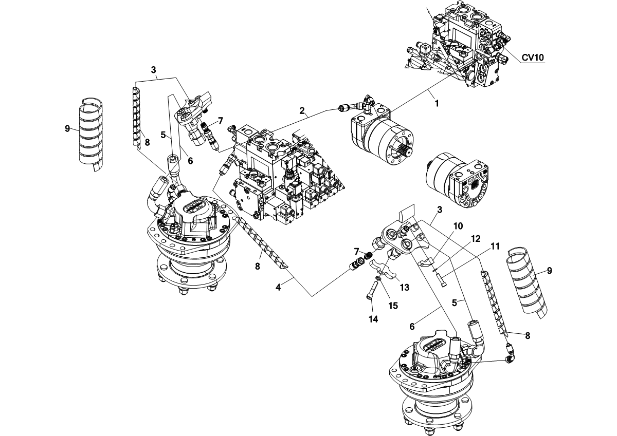 фотография Гидравлический шланг 5253485 от интернет-магазина sp.parts