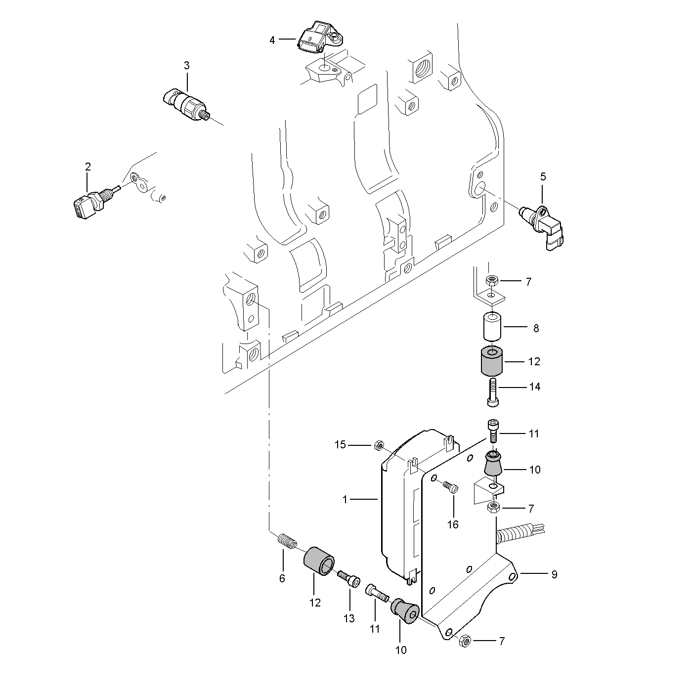 фотография Блок управления 836869342 от интернет-магазина sp.parts