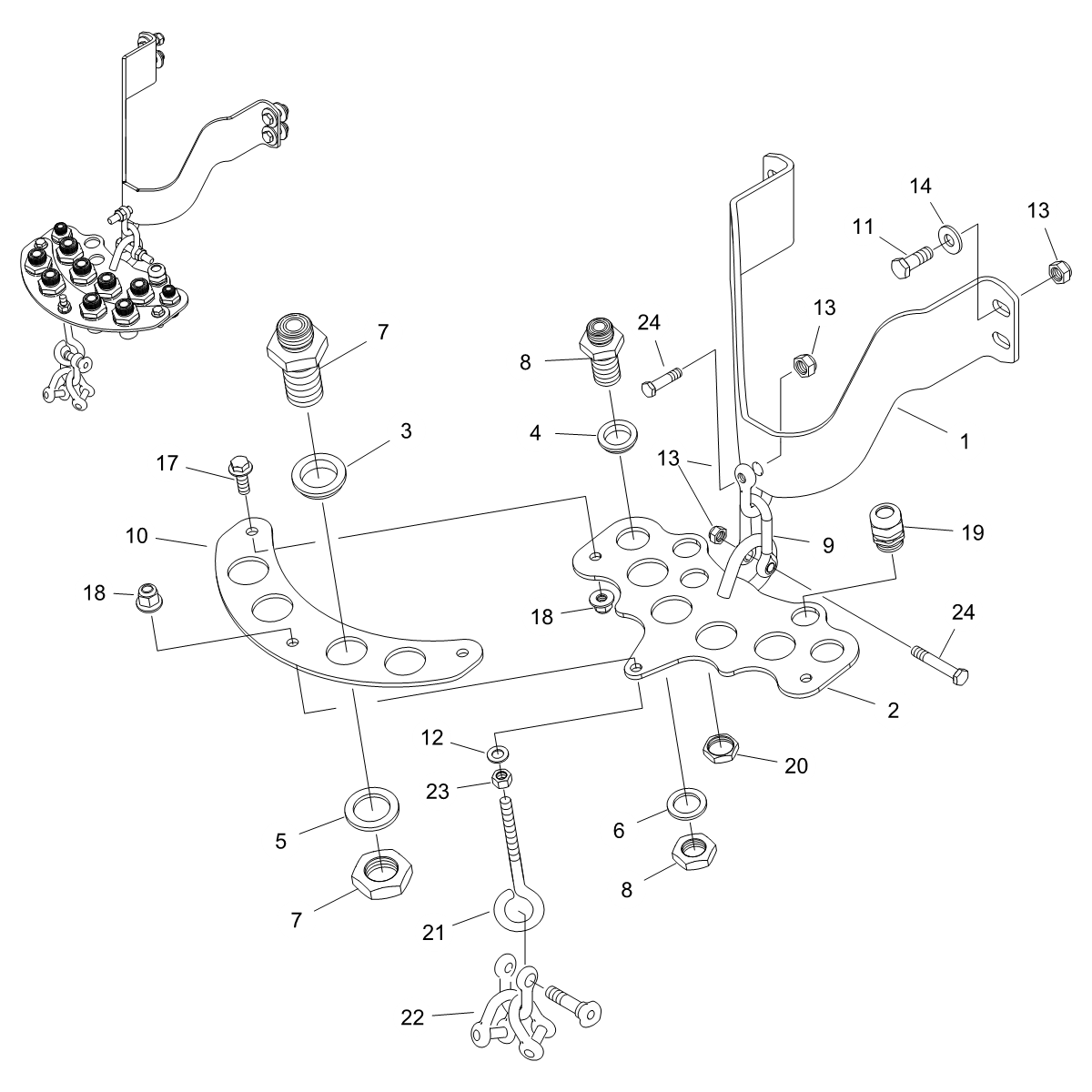 фотография Держатель 5241689 от интернет-магазина sp.parts