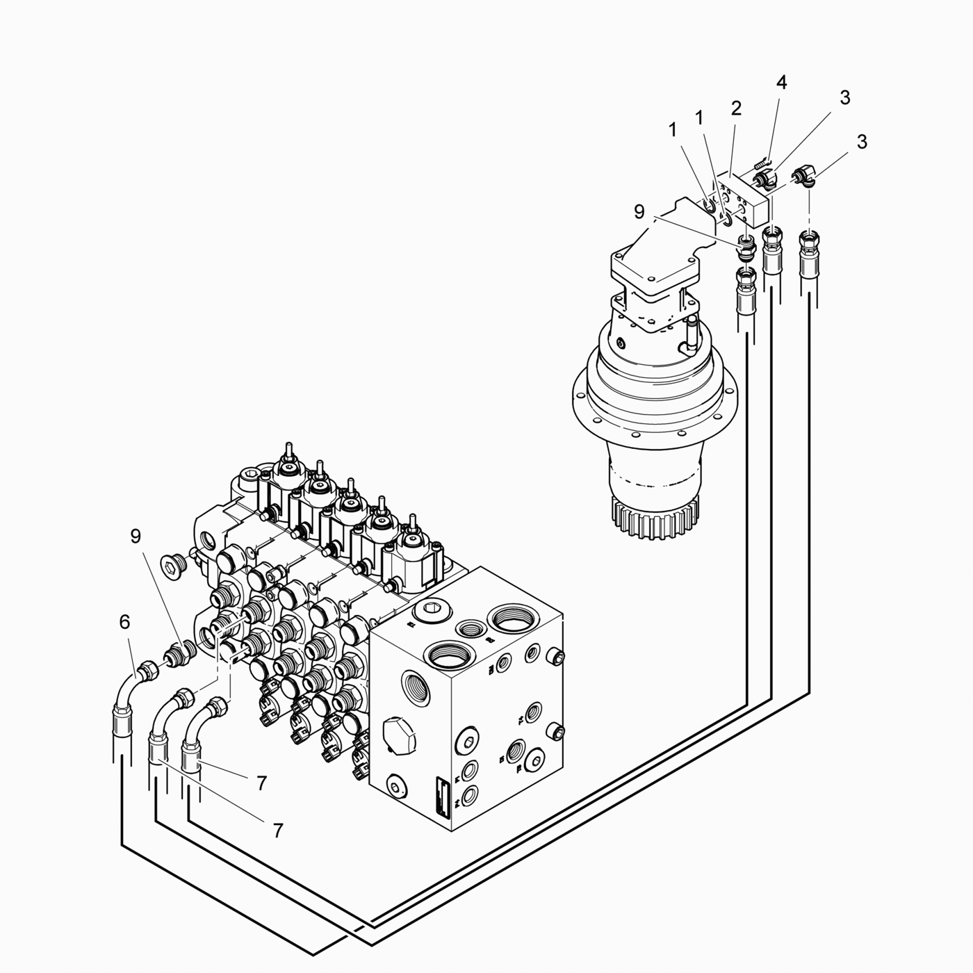 фотография Гидравлический шланг 5072623 от интернет-магазина sp.parts