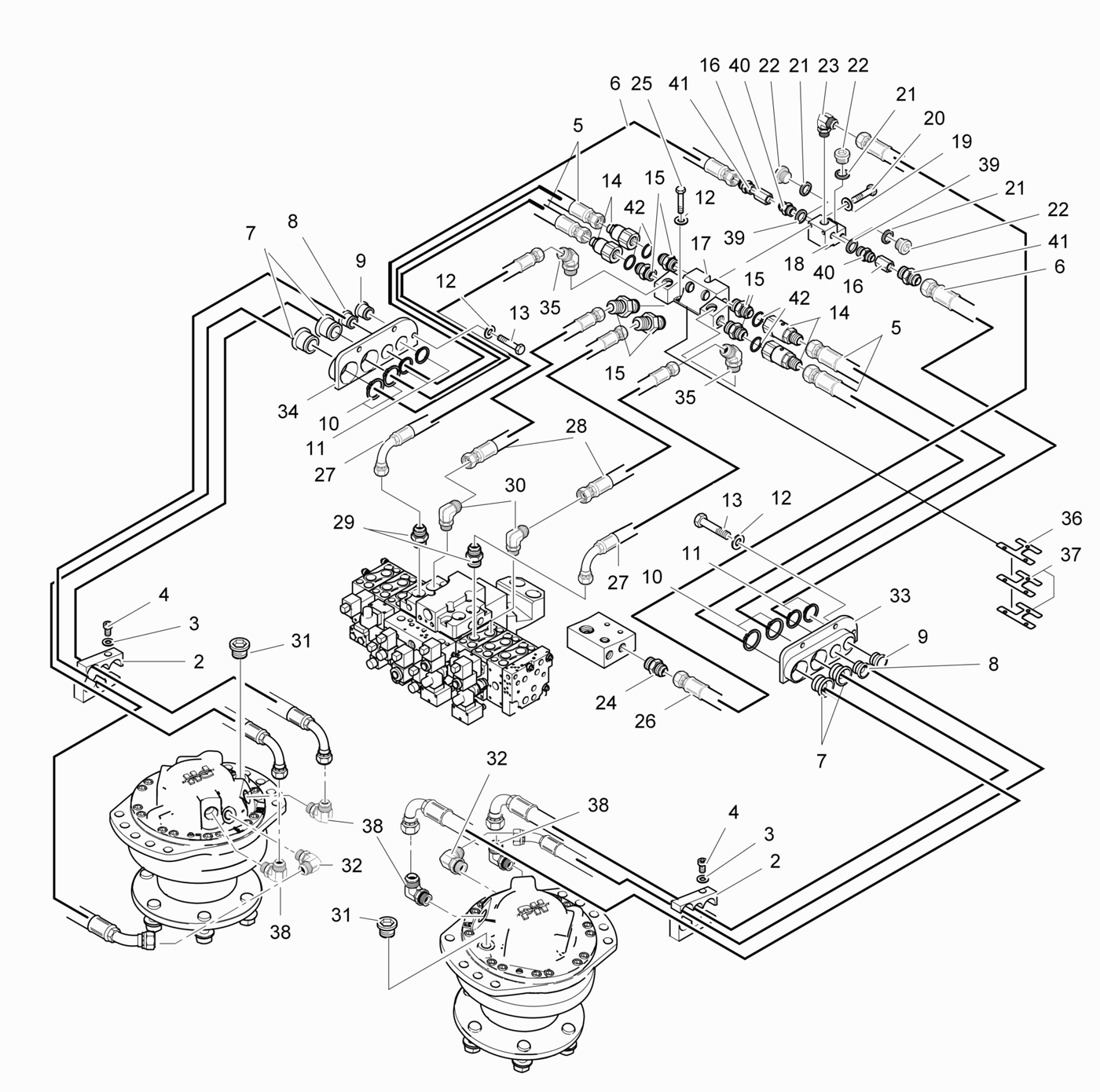 фотография Гидравлический шланг 5075811 от интернет-магазина sp.parts