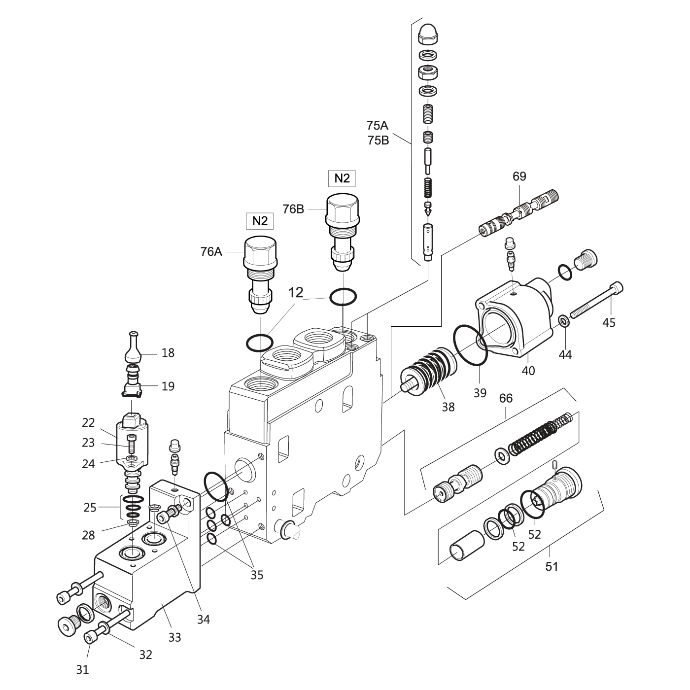 фотография Секция клапана 5270045 от интернет-магазина sp.parts