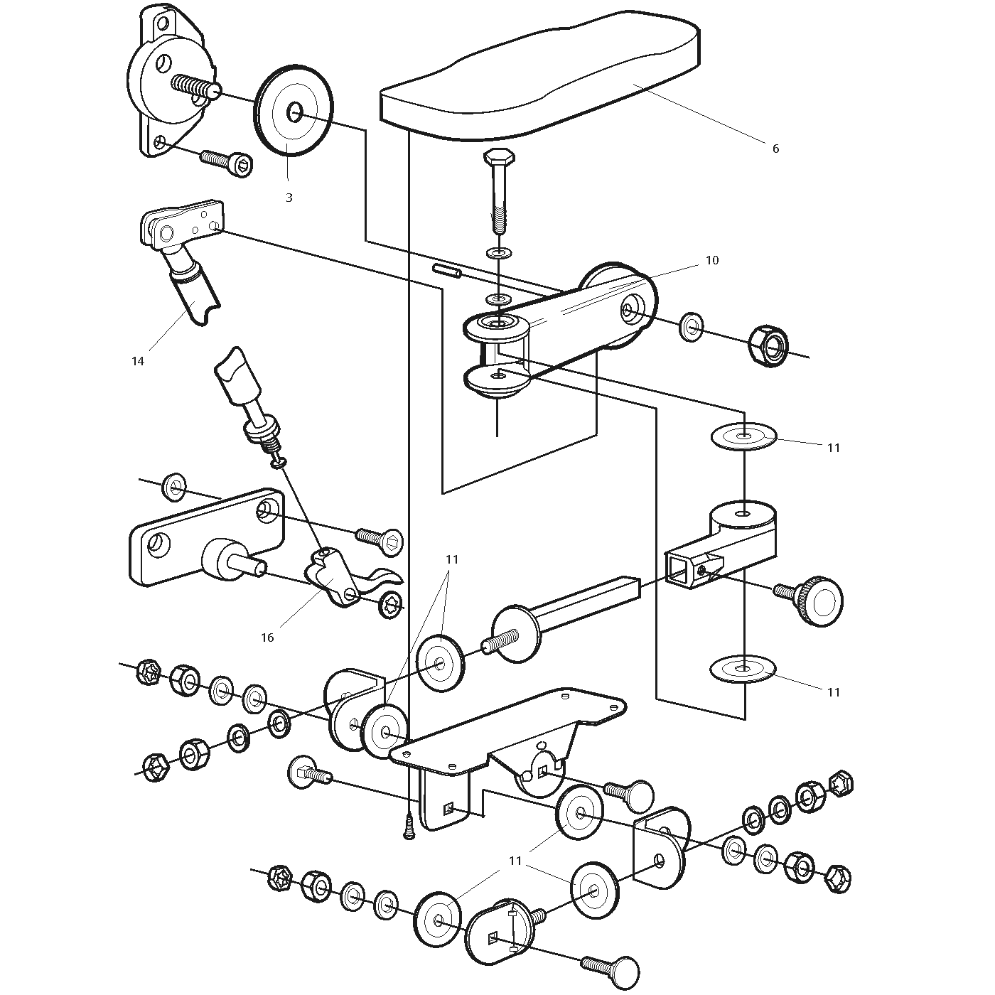 фотография Подлокотник 5051530 от интернет-магазина sp.parts