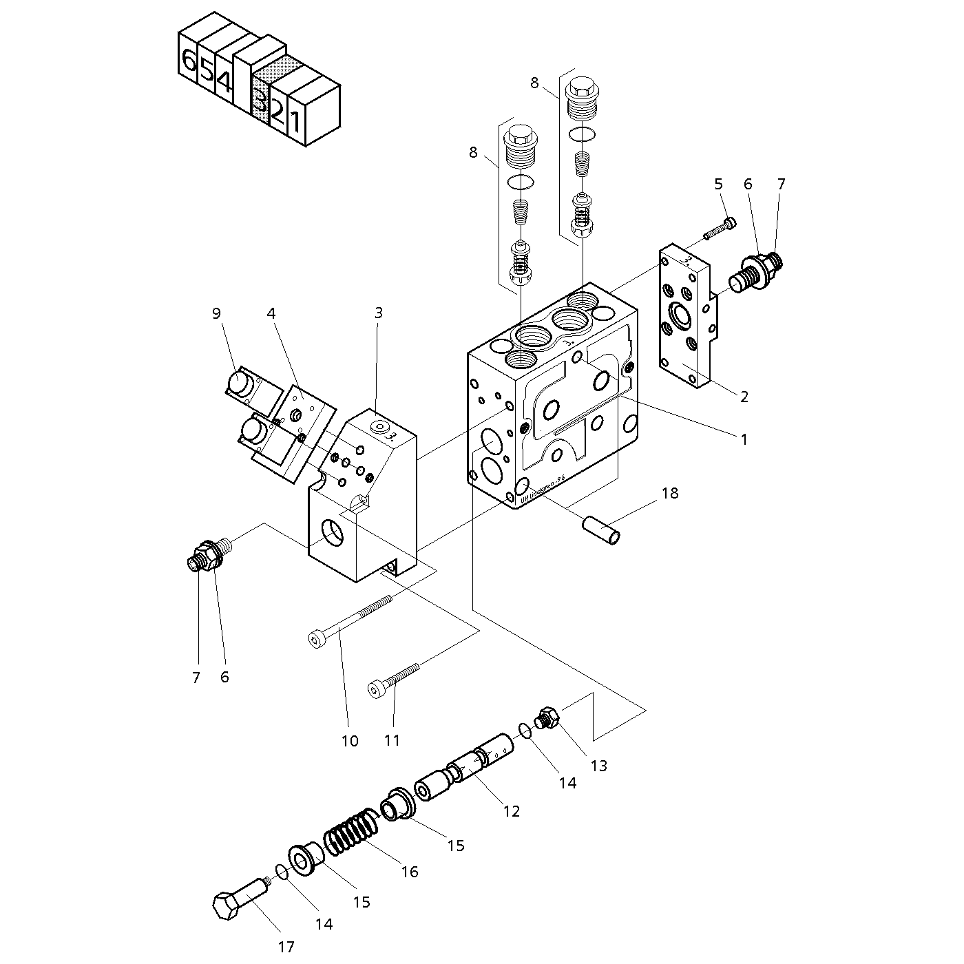 фотография Секция клапана 5037235 от интернет-магазина sp.parts