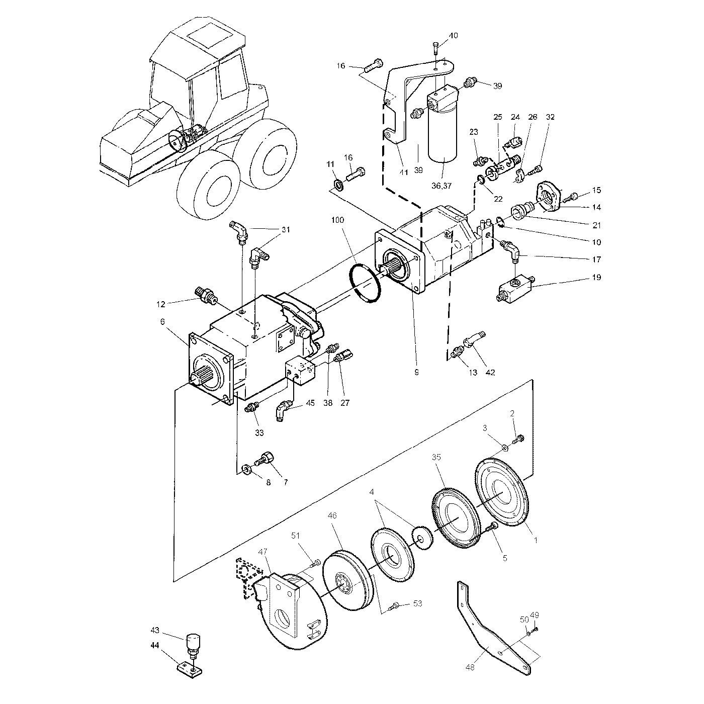 фотография Гидравлический насос 5055354 от интернет-магазина sp.parts