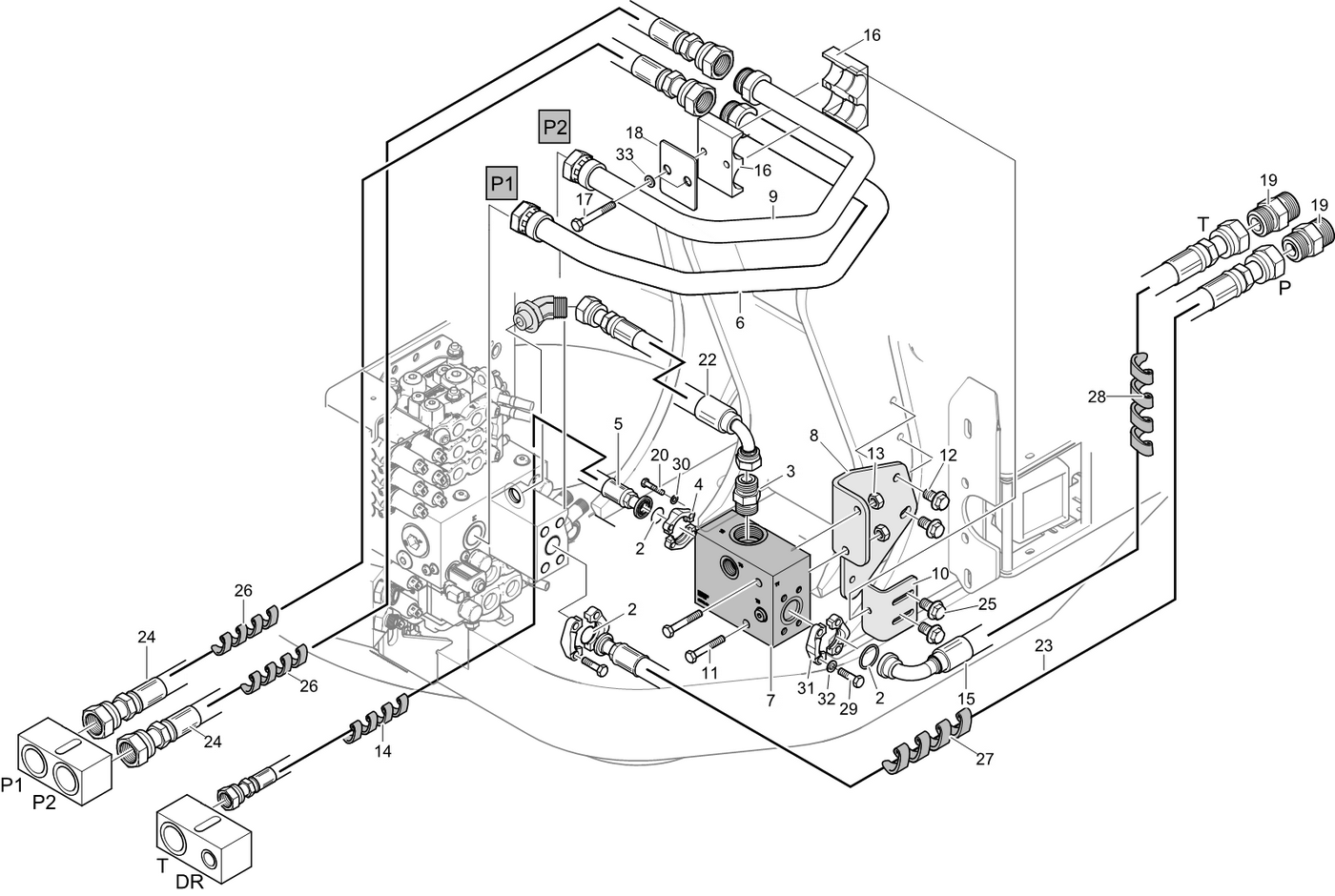 фотография Гидравлический шланг 5256226 от интернет-магазина sp.parts