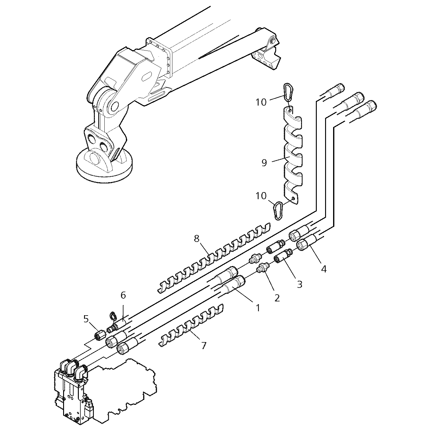 фотография Гидравлический шланг 5066038 от интернет-магазина sp.parts