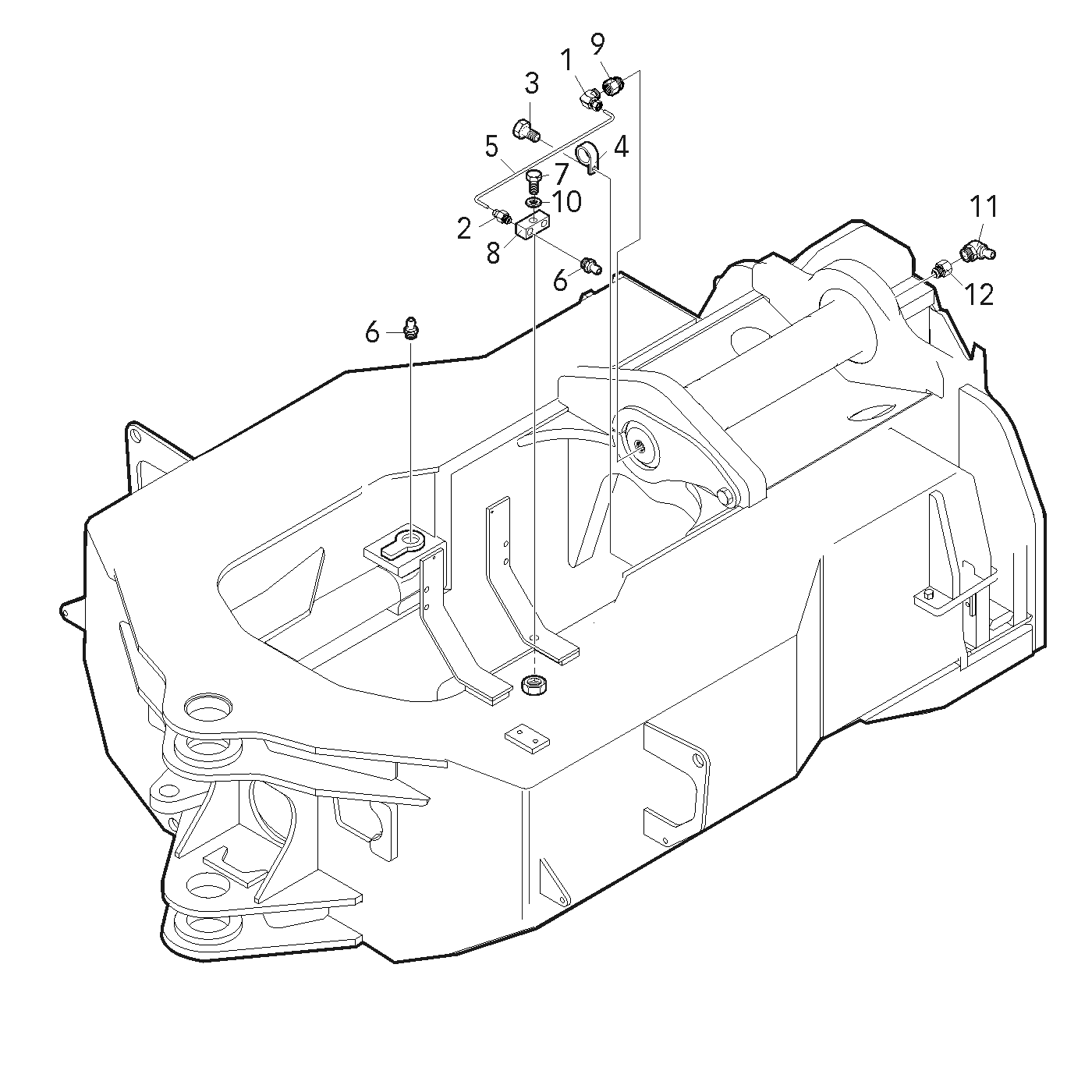 фотография Коллектор для смазки 5055715 от интернет-магазина sp.parts