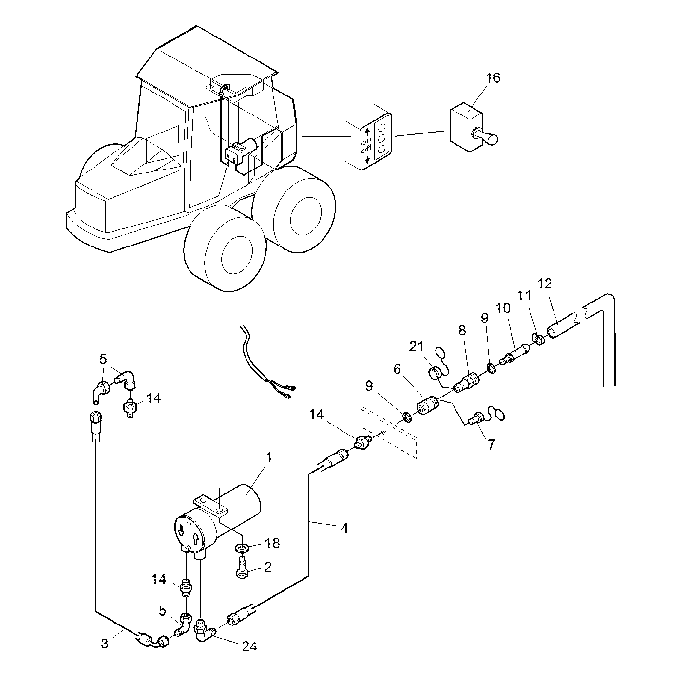 фотография Гидравлический шланг 5072463 от интернет-магазина sp.parts