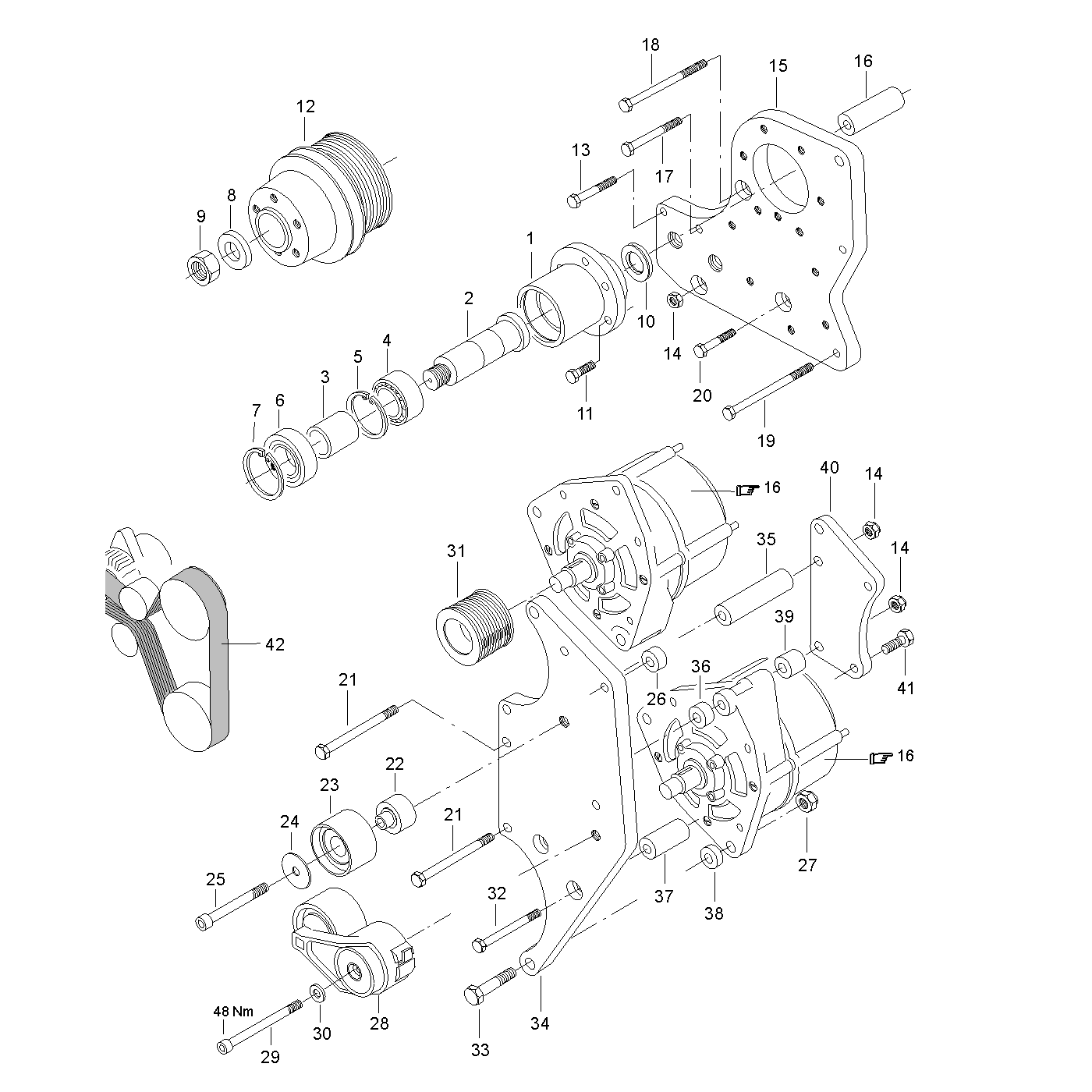 фотография Ременный шкив 836864142 от интернет-магазина sp.parts