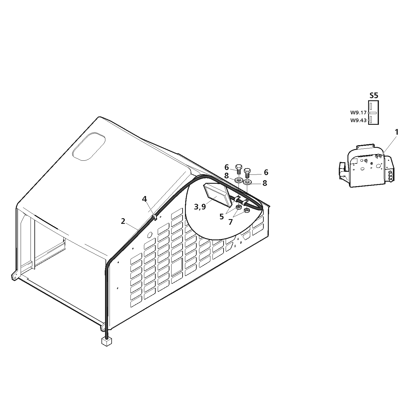 фотография Проводка 5060738 от интернет-магазина sp.parts