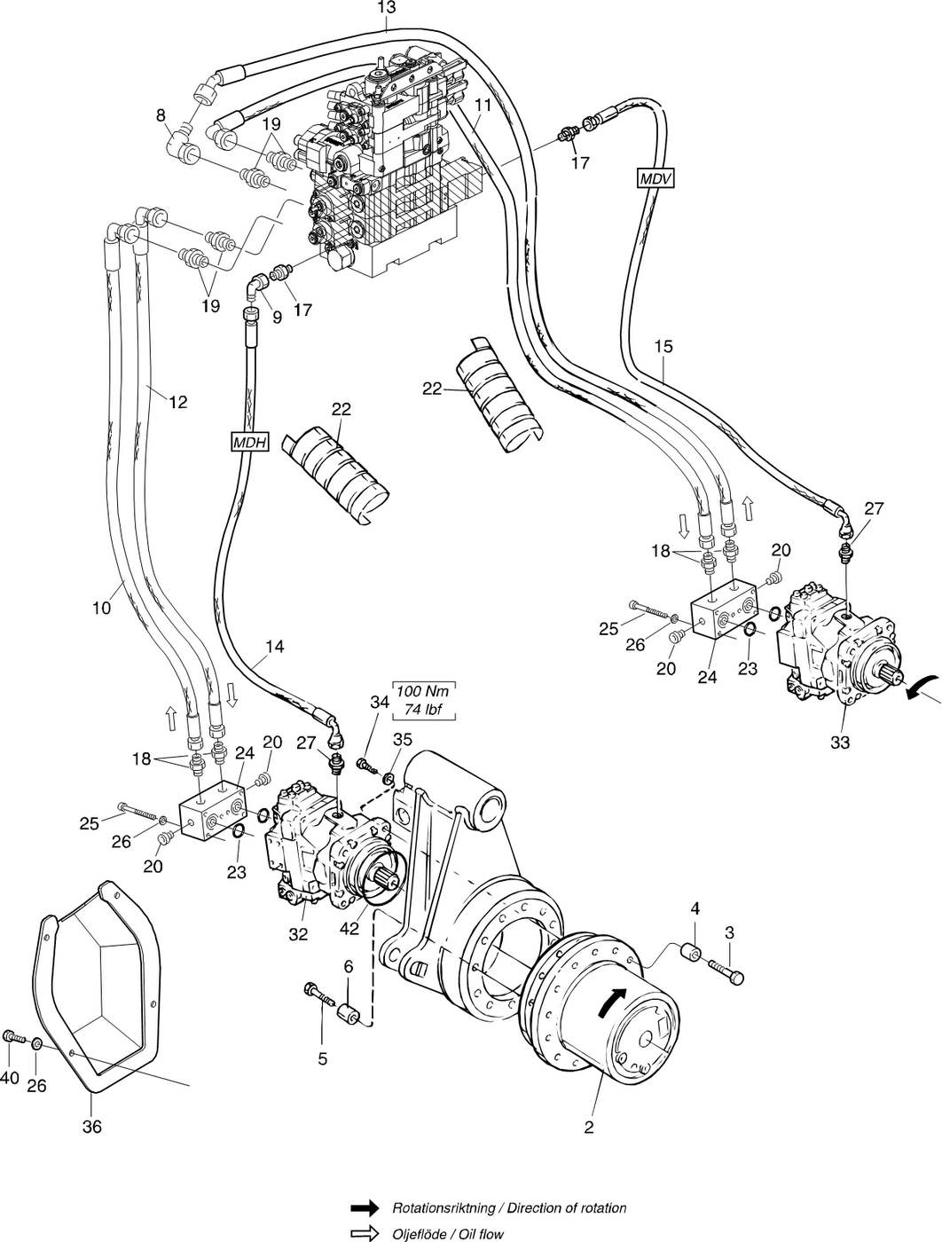 фотография Гидравлический мотор 5269570 от интернет-магазина sp.parts