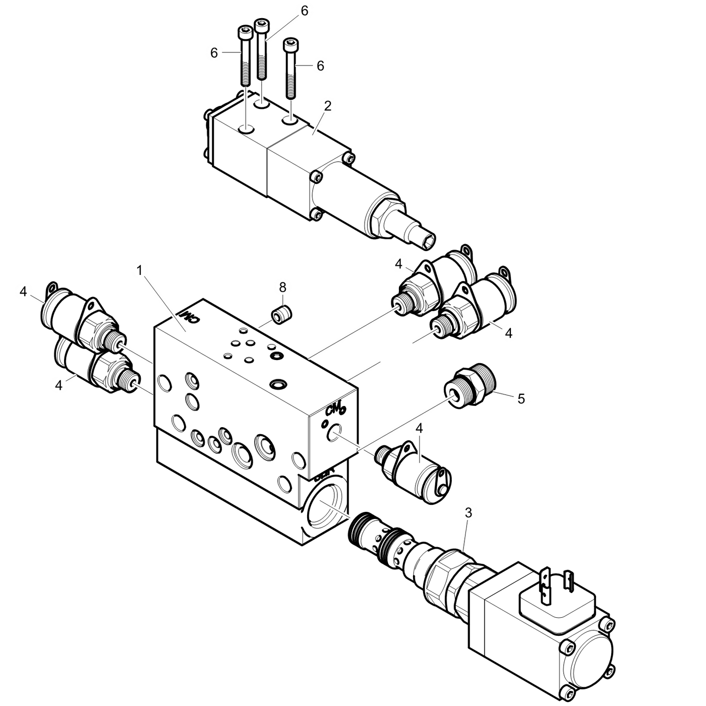 фотография Блок клапанов 5231319 от интернет-магазина sp.parts