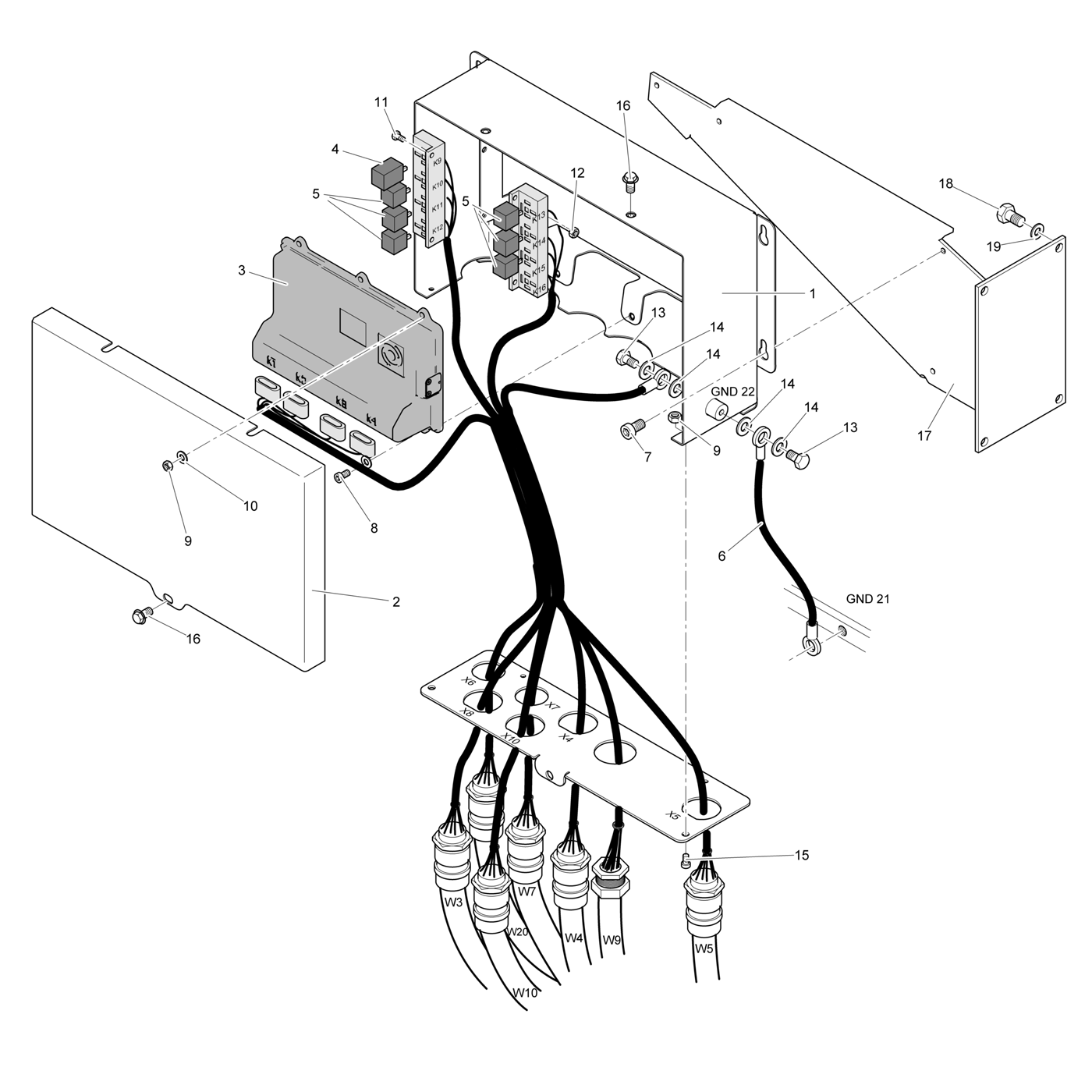 фотография Электронный блок 5221741 от интернет-магазина sp.parts