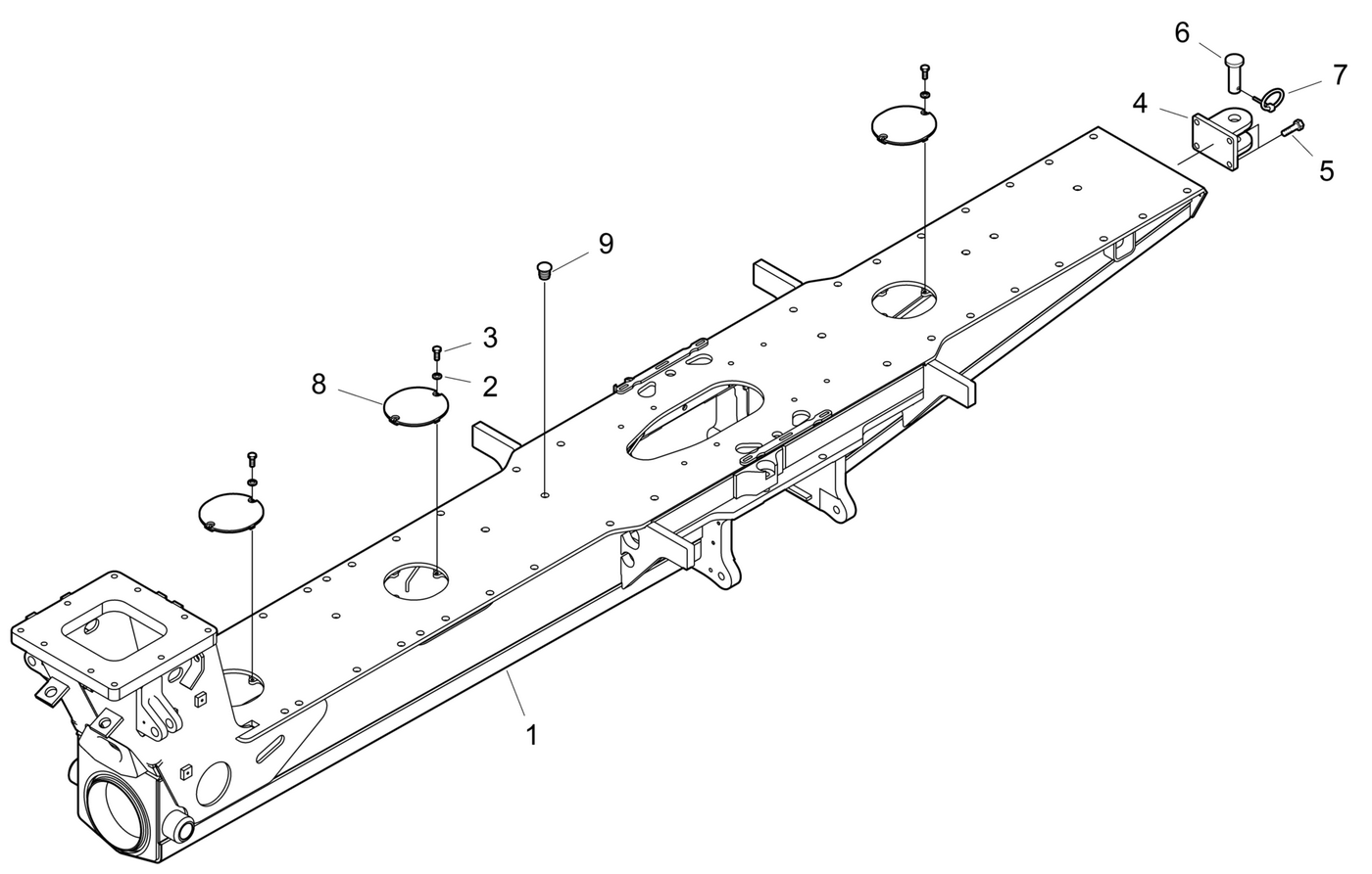 фотография Рама 5245755 от интернет-магазина sp.parts