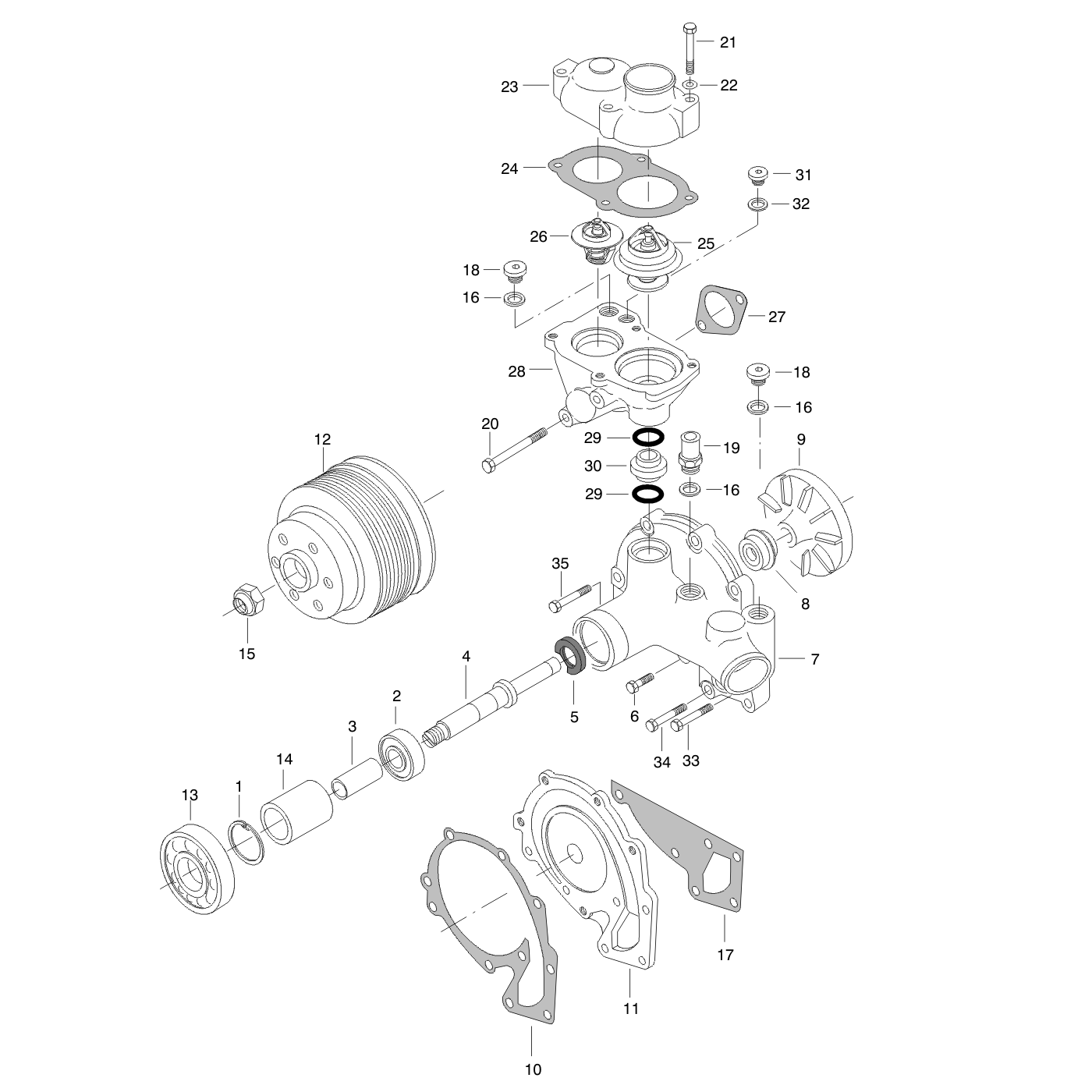 фотография Гайка 5057624 от интернет-магазина sp.parts