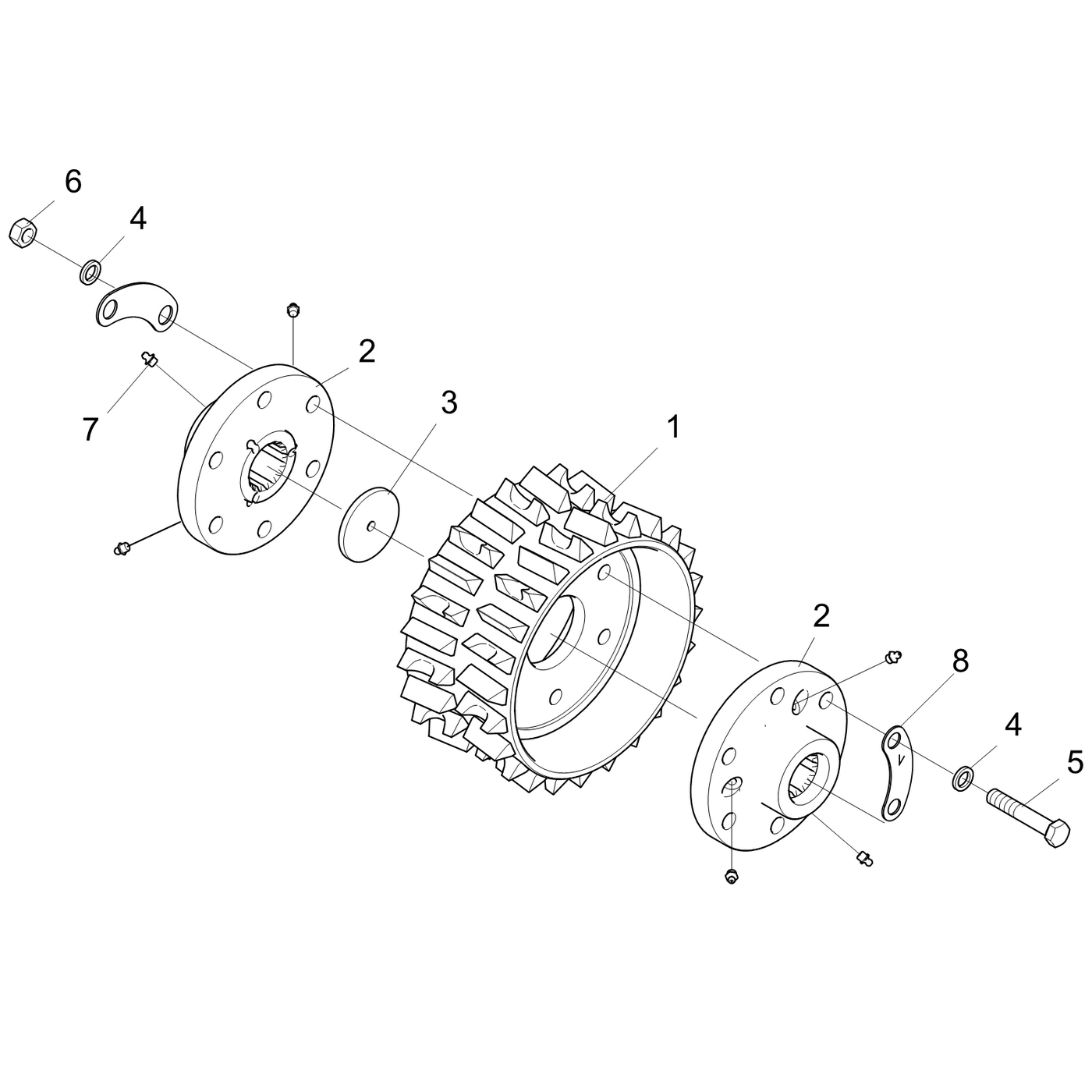 фотография Ступица 5202638 от интернет-магазина sp.parts