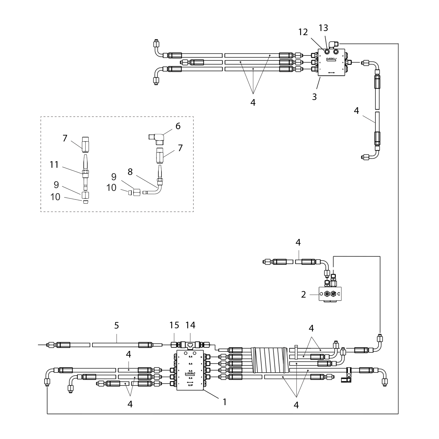 фотография Гидравлический шланг 5195879 от интернет-магазина sp.parts