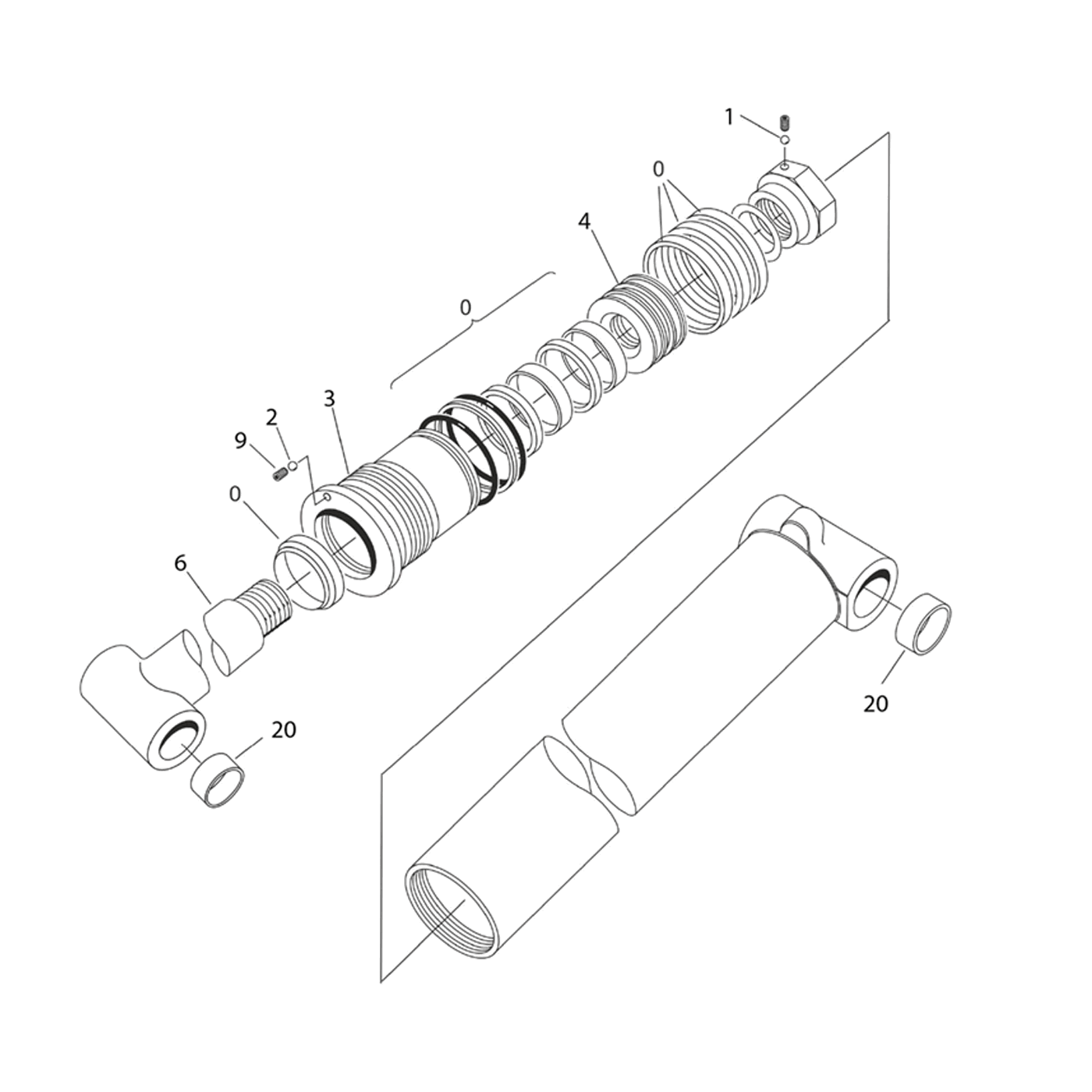 фотография Шток поршня 5216538 от интернет-магазина sp.parts