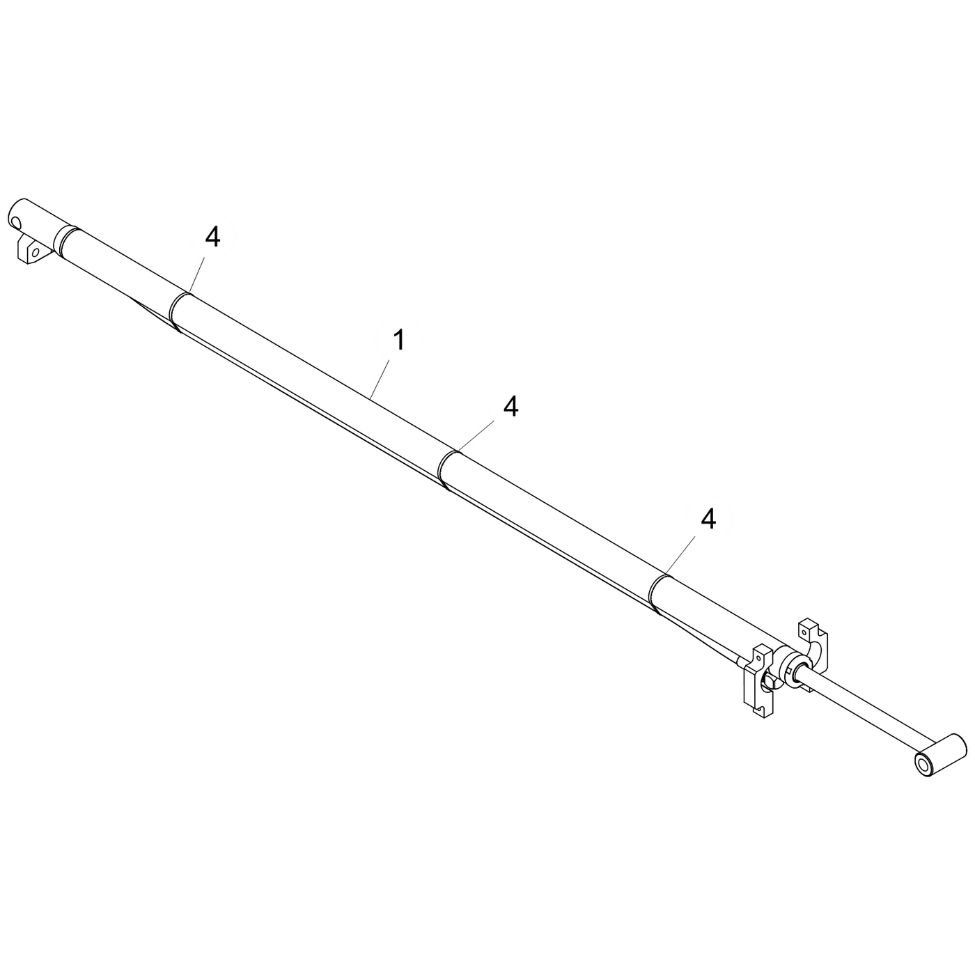 фотография Гидравлический цилиндр 5068299 от интернет-магазина sp.parts