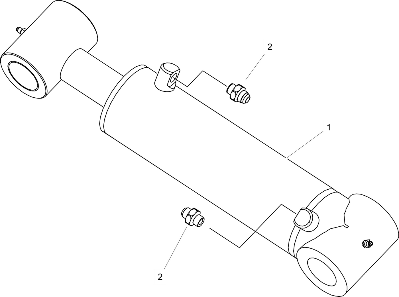 фотография Гидравлический цилиндр 5279596 от интернет-магазина sp.parts