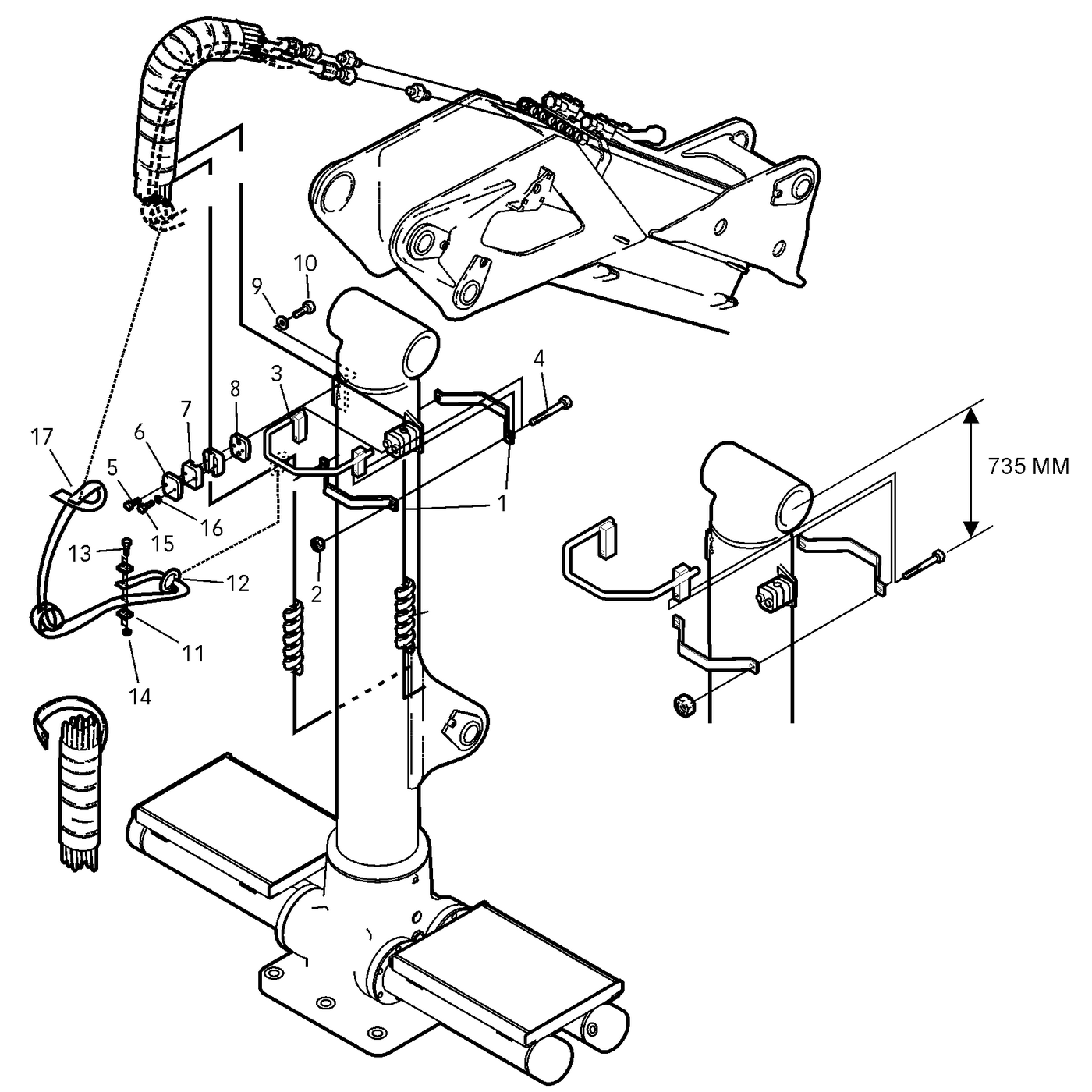 фотография Зажим 9610280 от интернет-магазина sp.parts