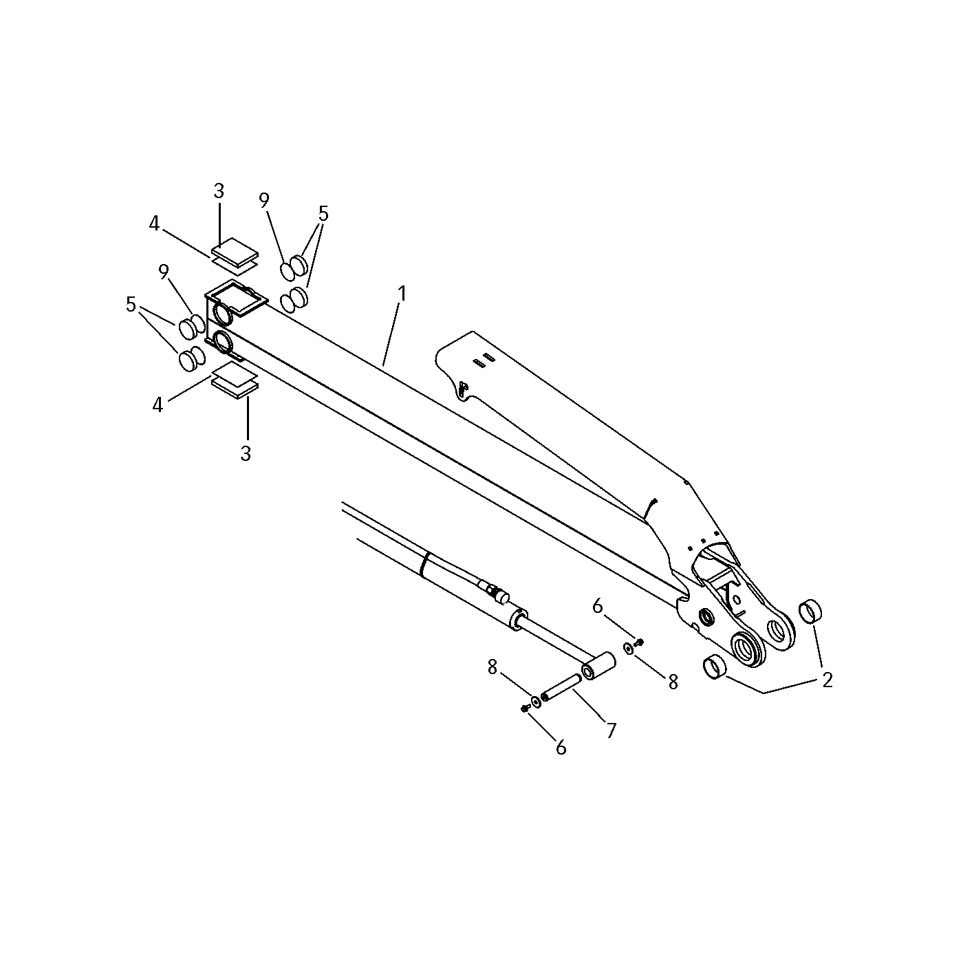 фотография Телескопическая стрела 4692372 от интернет-магазина sp.parts