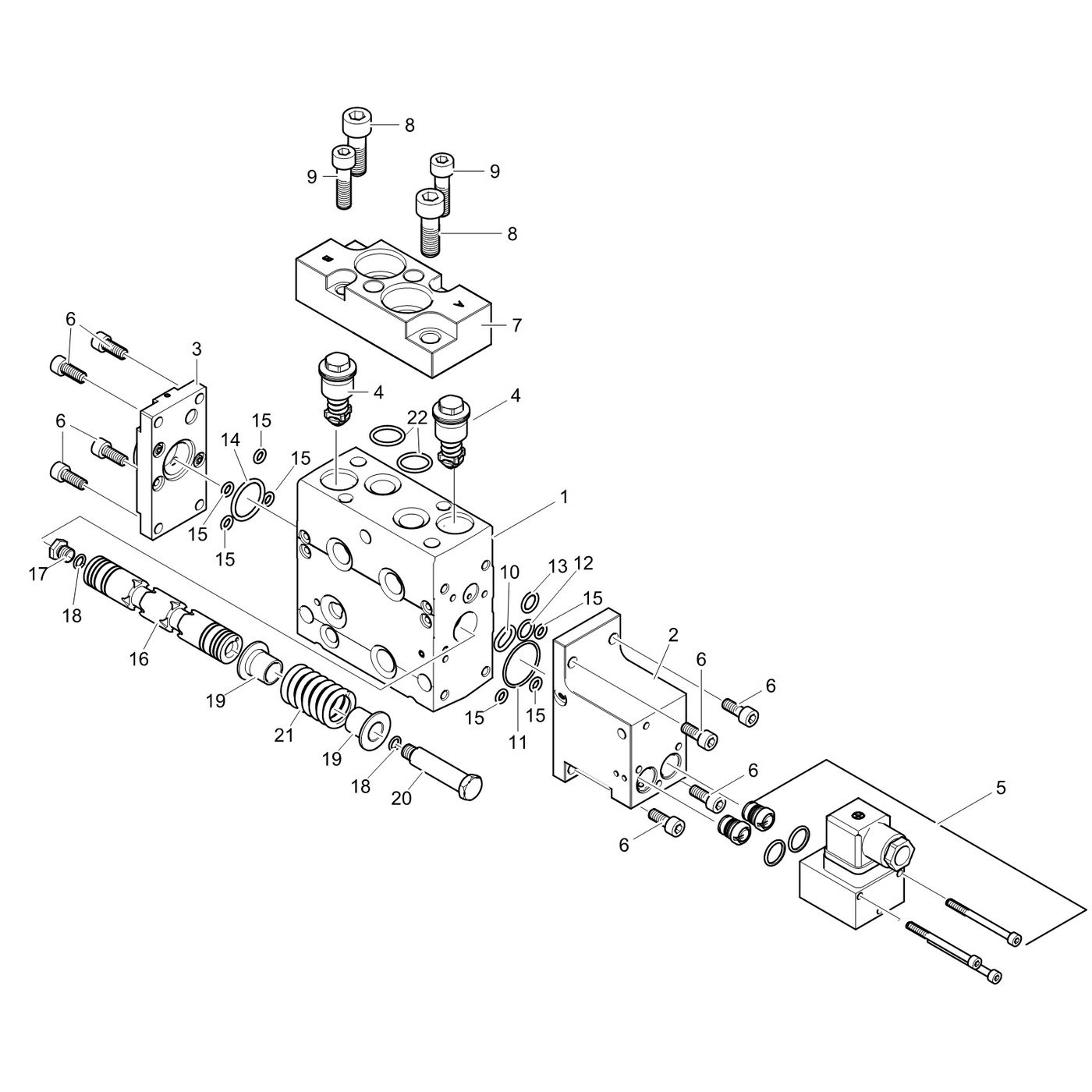 фотография Секция клапана 5239965 от интернет-магазина sp.parts