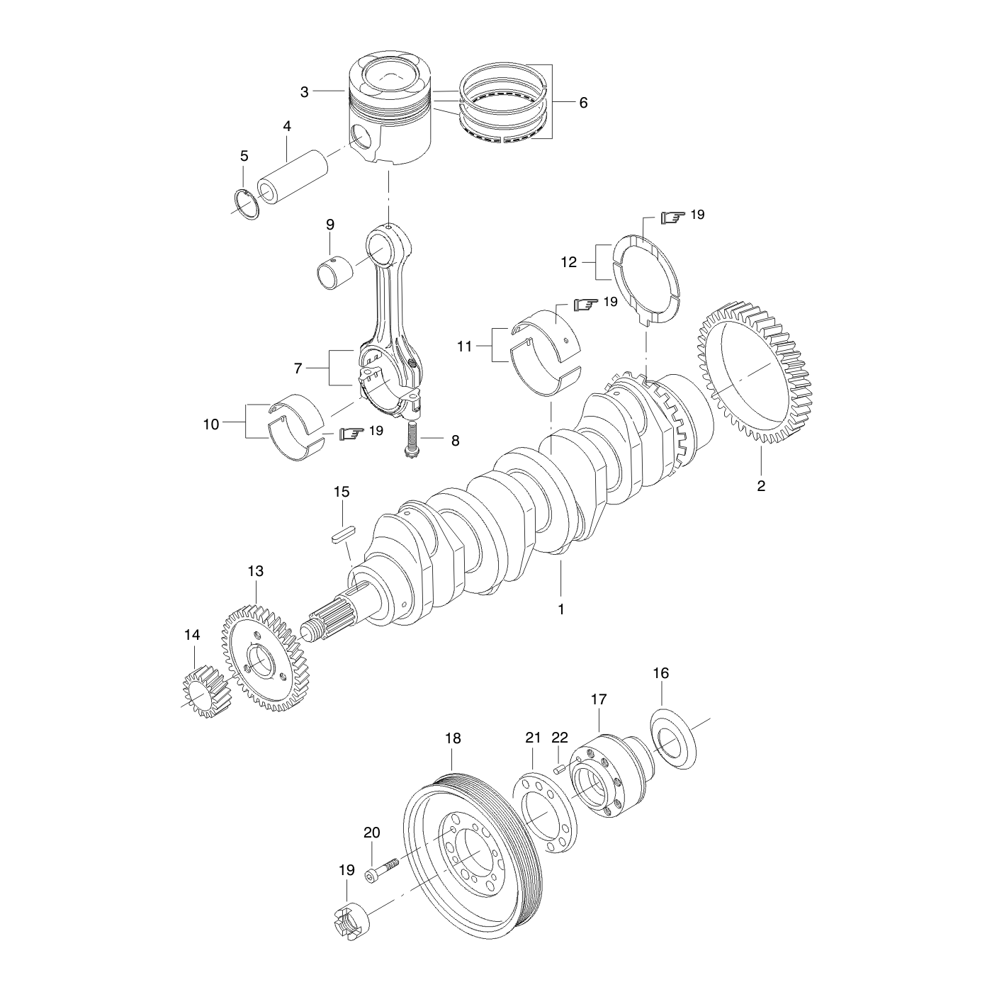 фотография Подшипник рамы 5207655 от интернет-магазина sp.parts