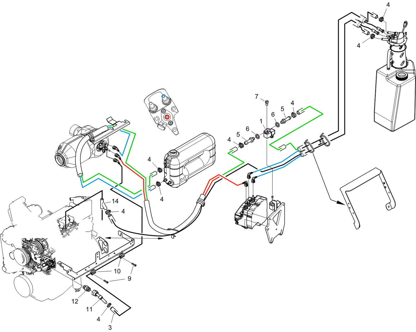 фотография Шланг 5258436 от интернет-магазина sp.parts