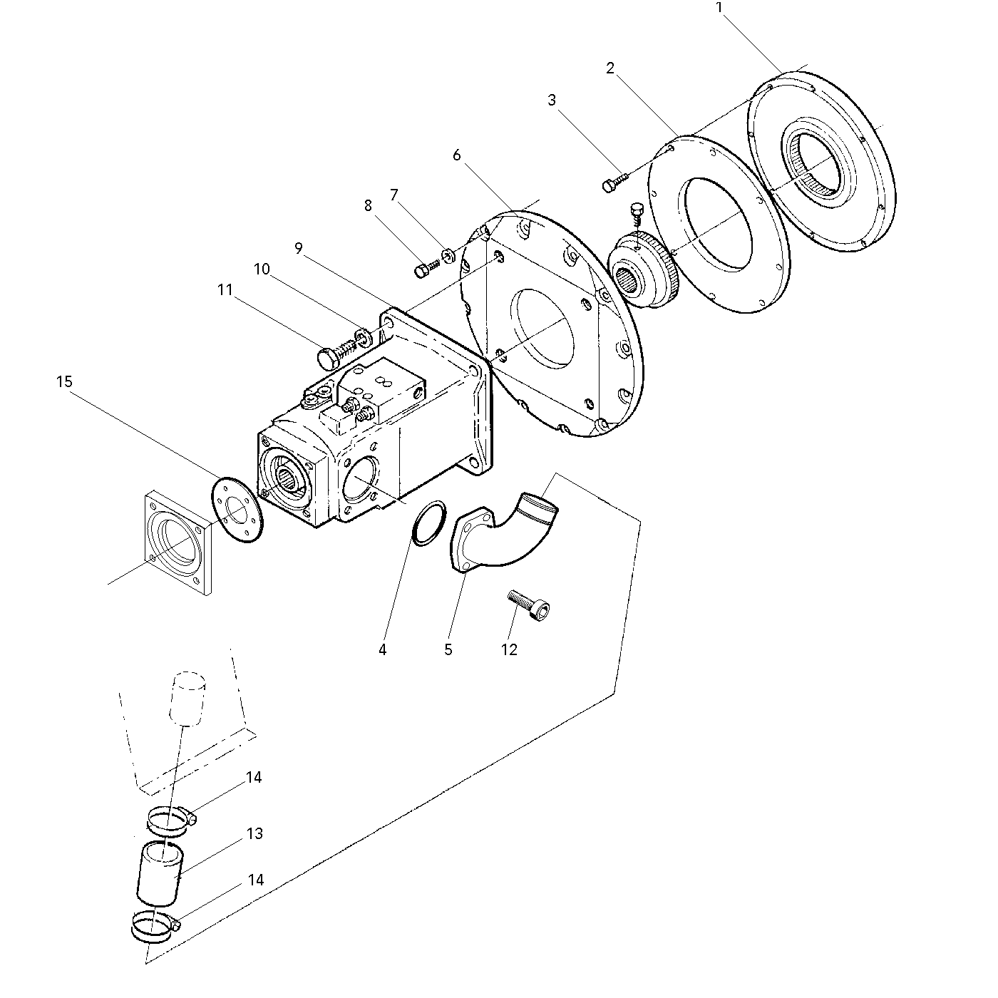 фотография Гидравлический насос 5055819 от интернет-магазина sp.parts