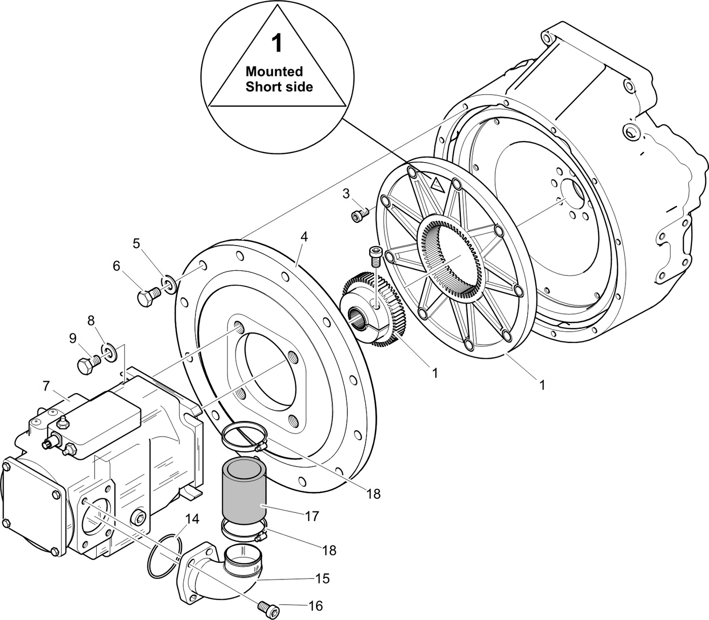 фотография Гидравлический насос 5237524 от интернет-магазина sp.parts