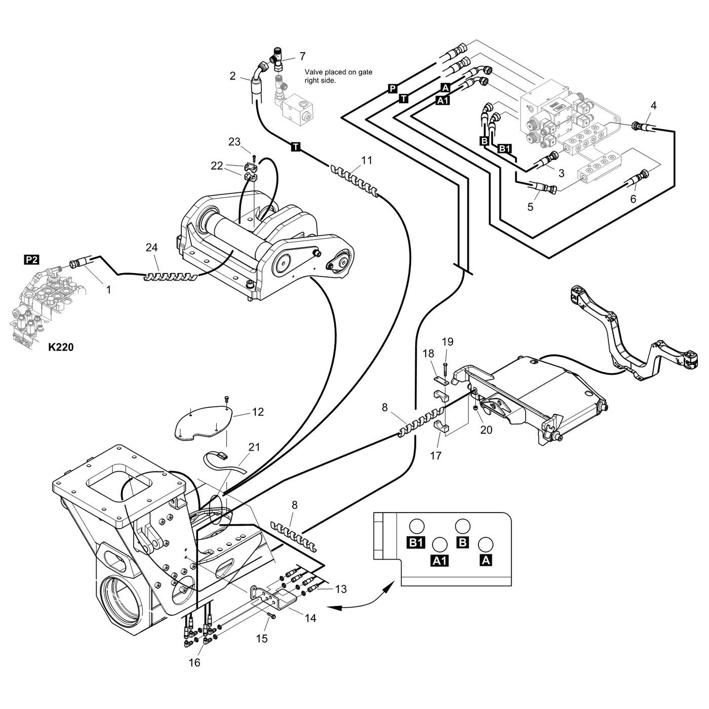 фотография Гидравлический шланг 5273537 от интернет-магазина sp.parts