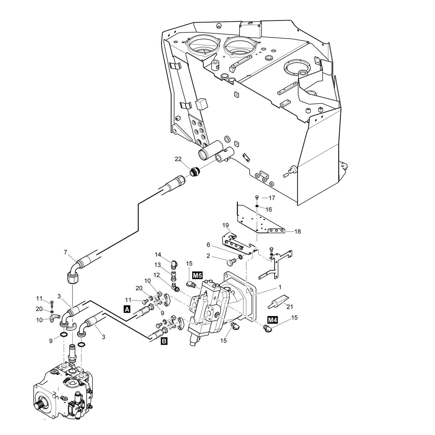 фотография Гидравлический шланг 5216156 от интернет-магазина sp.parts