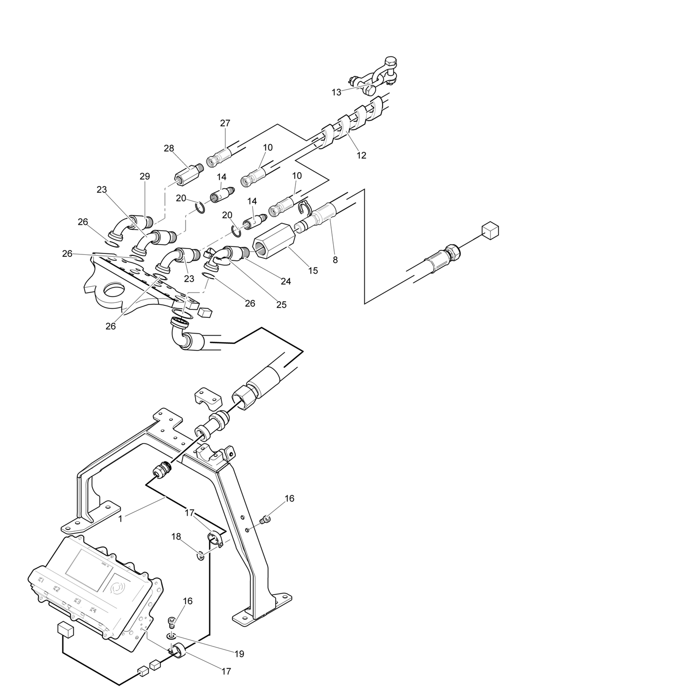 фотография Гидравлический шланг 5212487 от интернет-магазина sp.parts