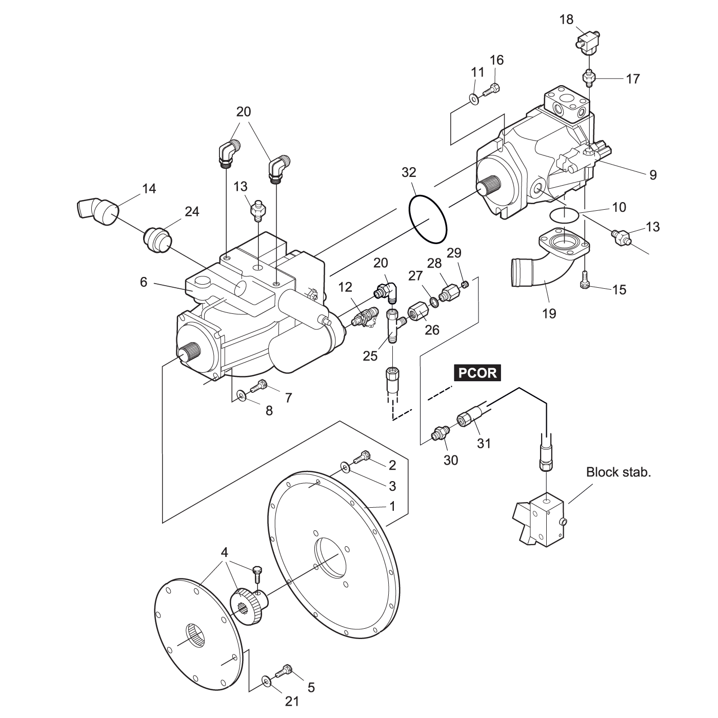 фотография Гидравлический насос 5050006 от интернет-магазина sp.parts