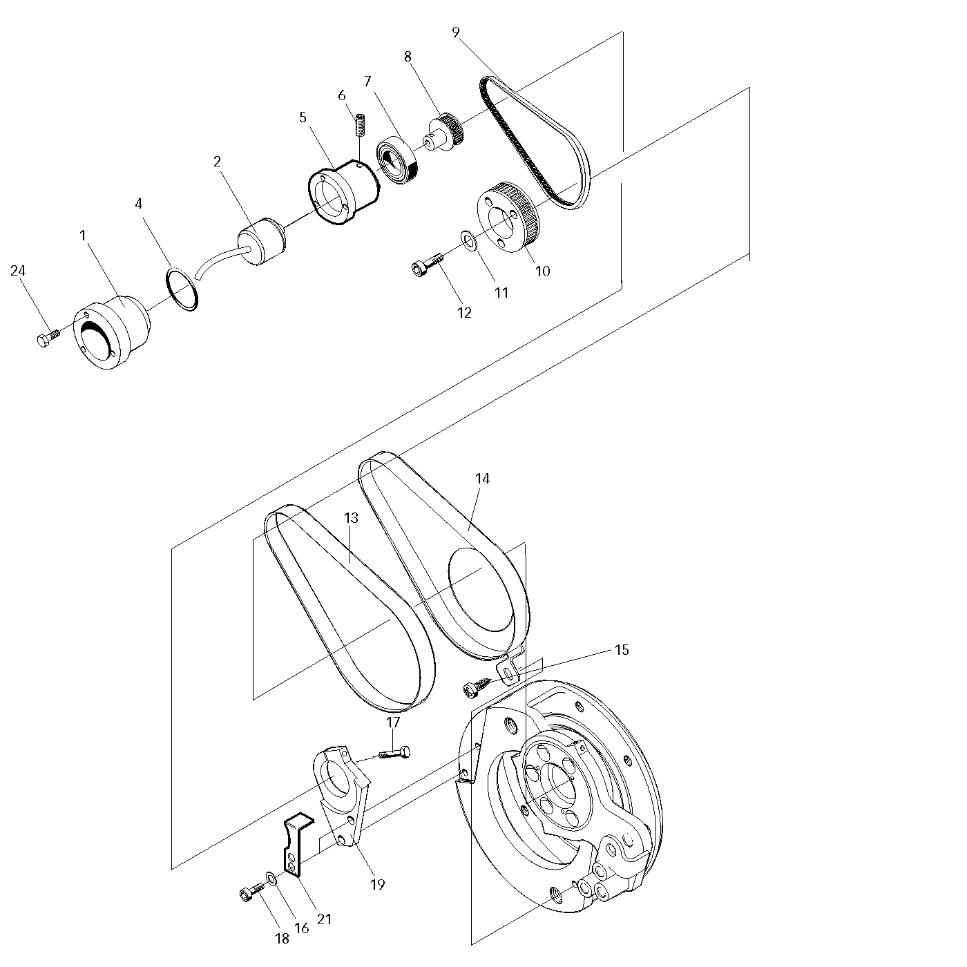 фотография Ременный шкив 5051483 от интернет-магазина sp.parts