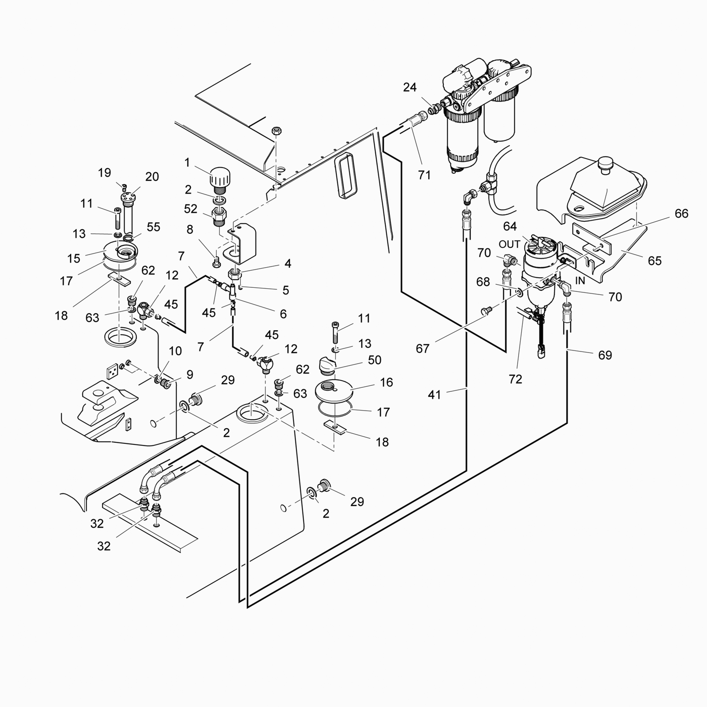 фотография Крышка бака 5008558 от интернет-магазина sp.parts