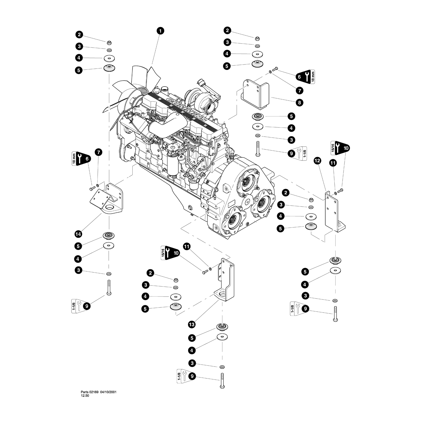 фотография Mount, engine 14312 от интернет-магазина sp.parts