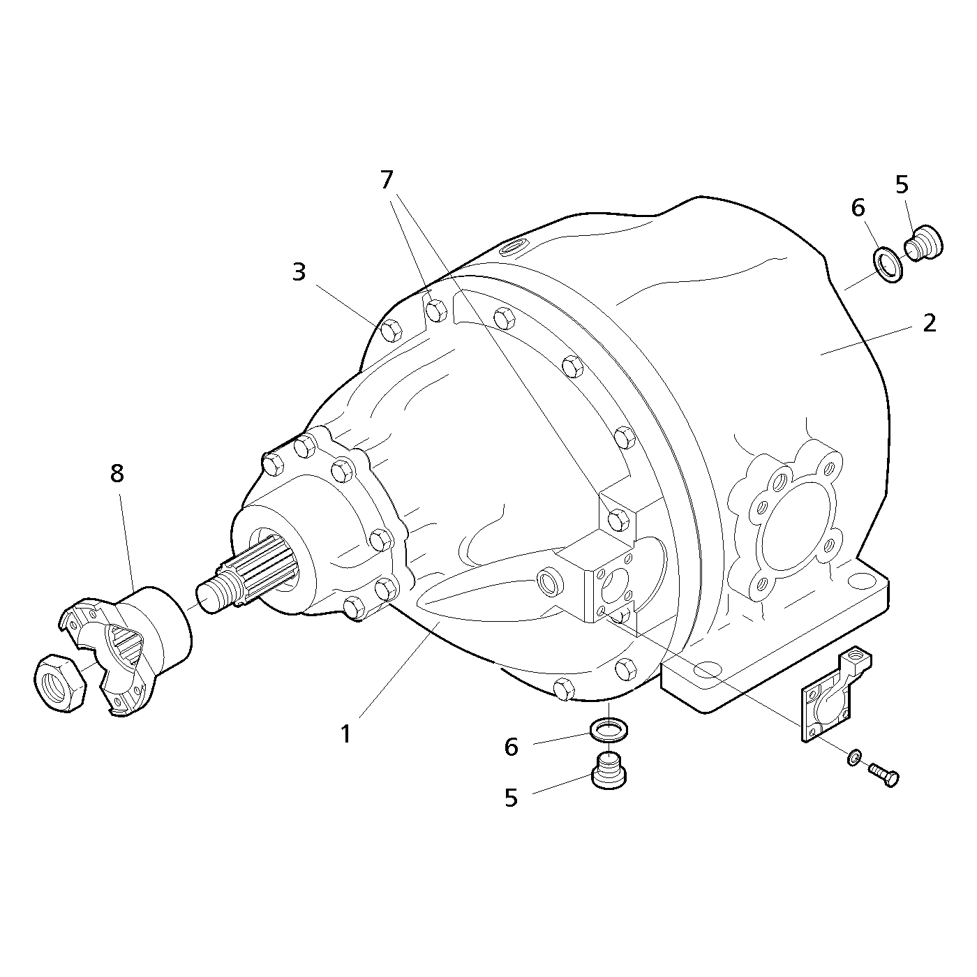 фотография Фланец 5064500 от интернет-магазина sp.parts